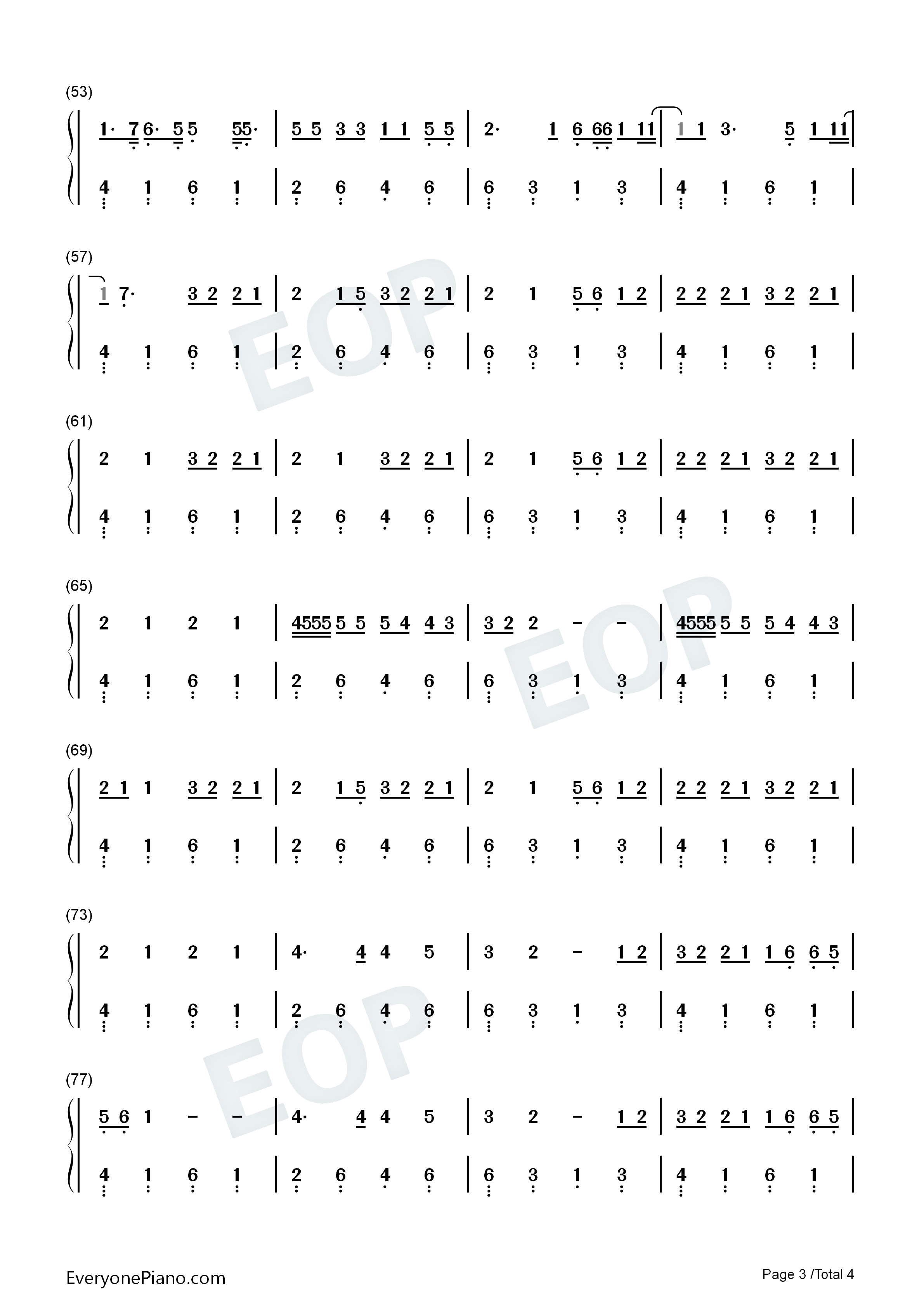 Old_Me钢琴简谱_5_Seconds_of_Summer演唱