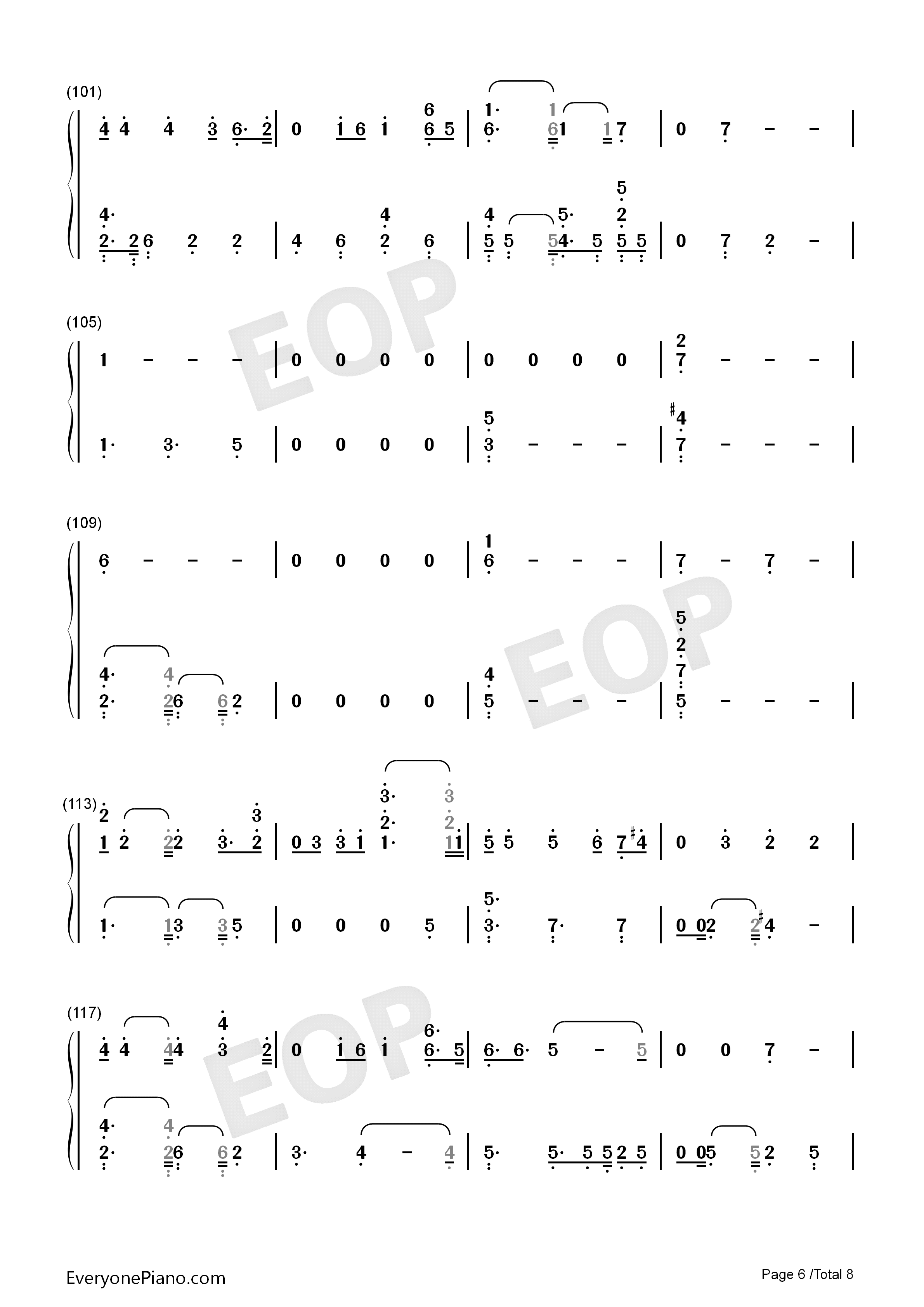 Undecided钢琴简谱_Chris_Brown演唱