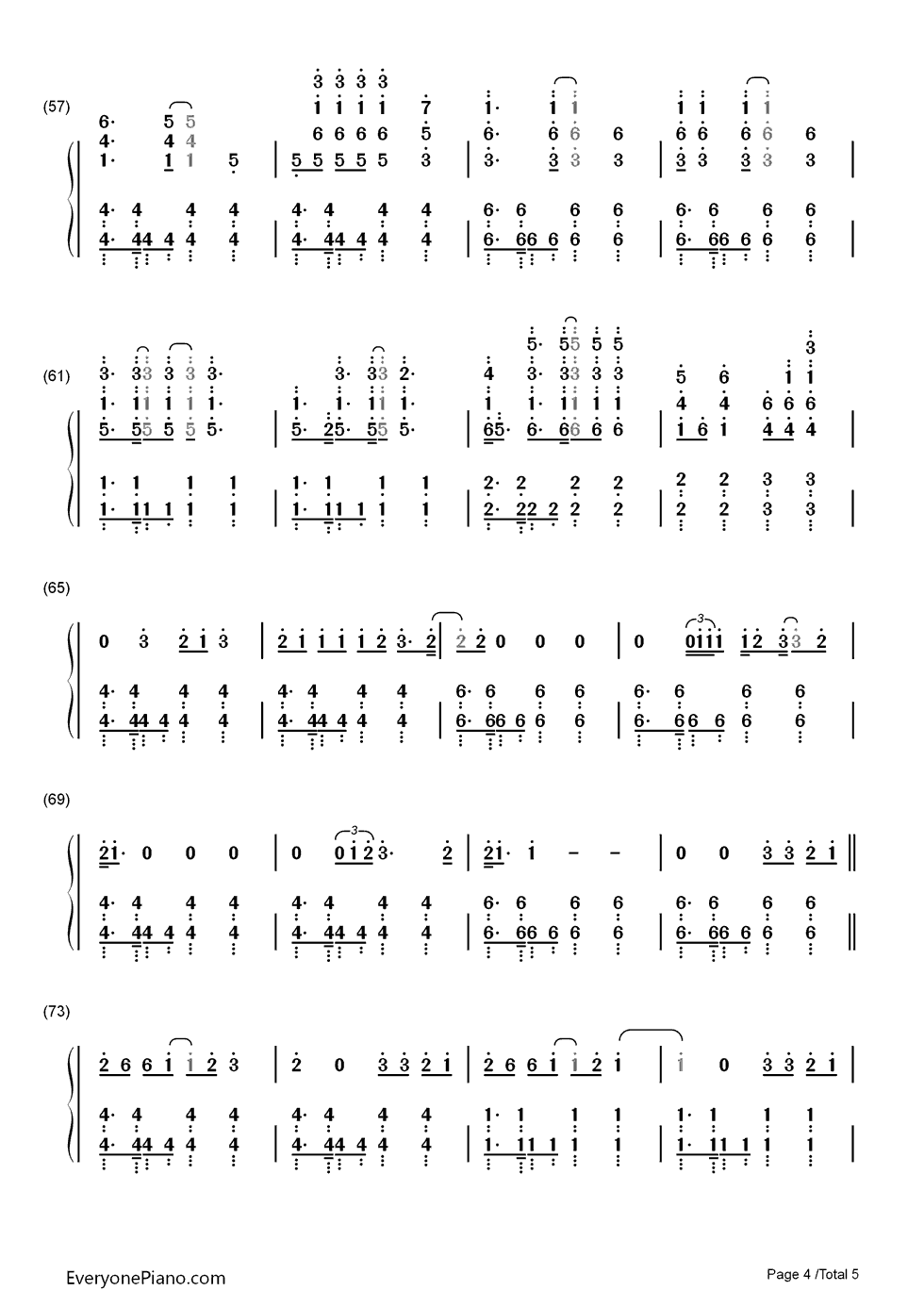 Believe钢琴简谱_Mumford_&_Sons演唱