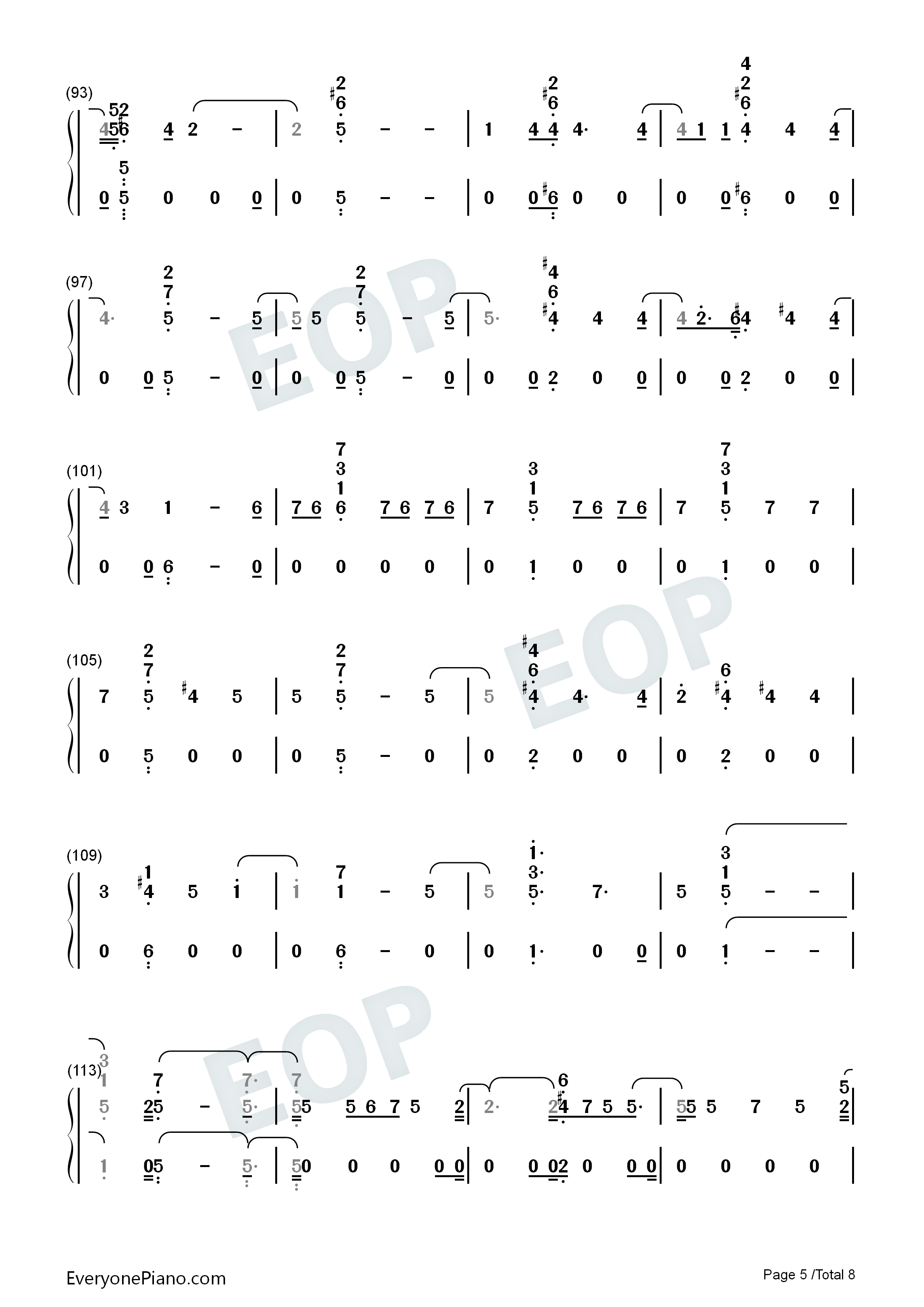 Getaway_Car钢琴简谱_Taylor_Swift演唱