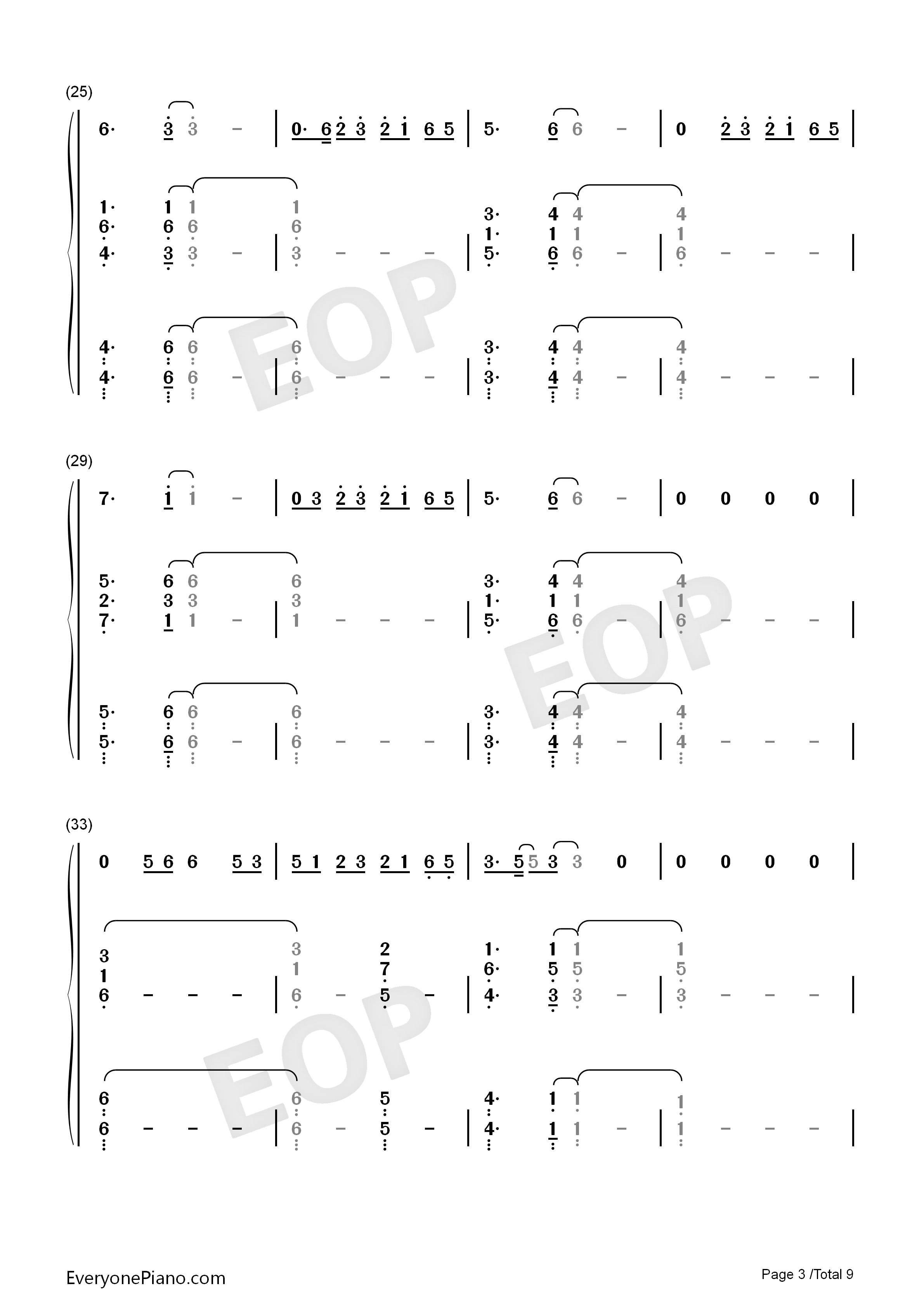 Bruises钢琴简谱_Lewis_Capaldi演唱