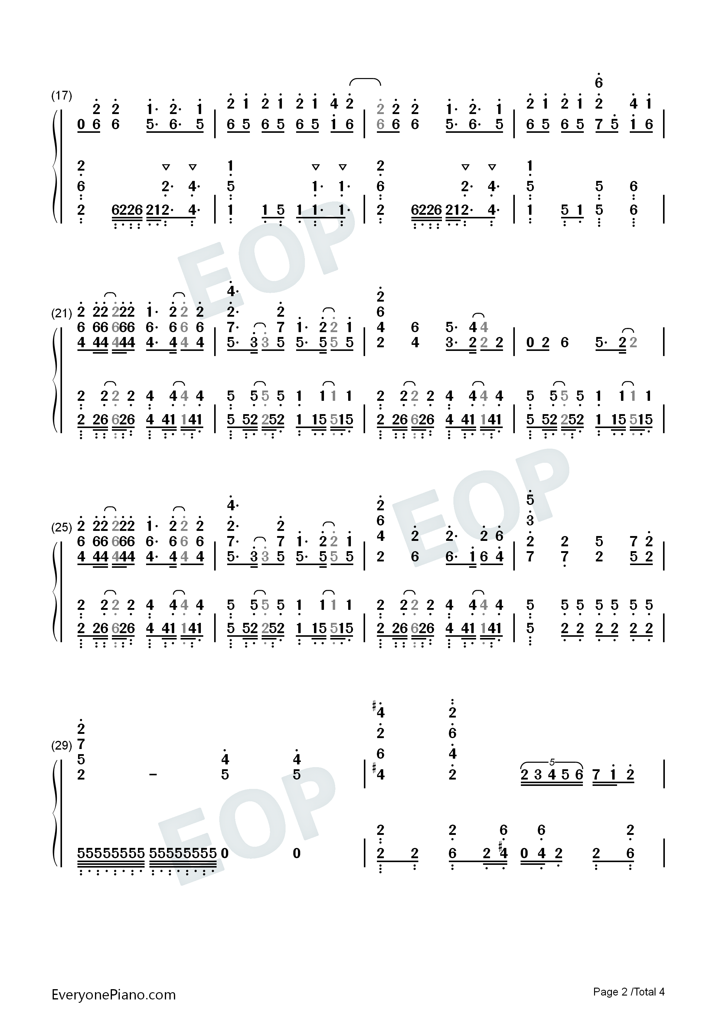 Make_my_Story钢琴简谱_Lenny_Code_Fiction演唱