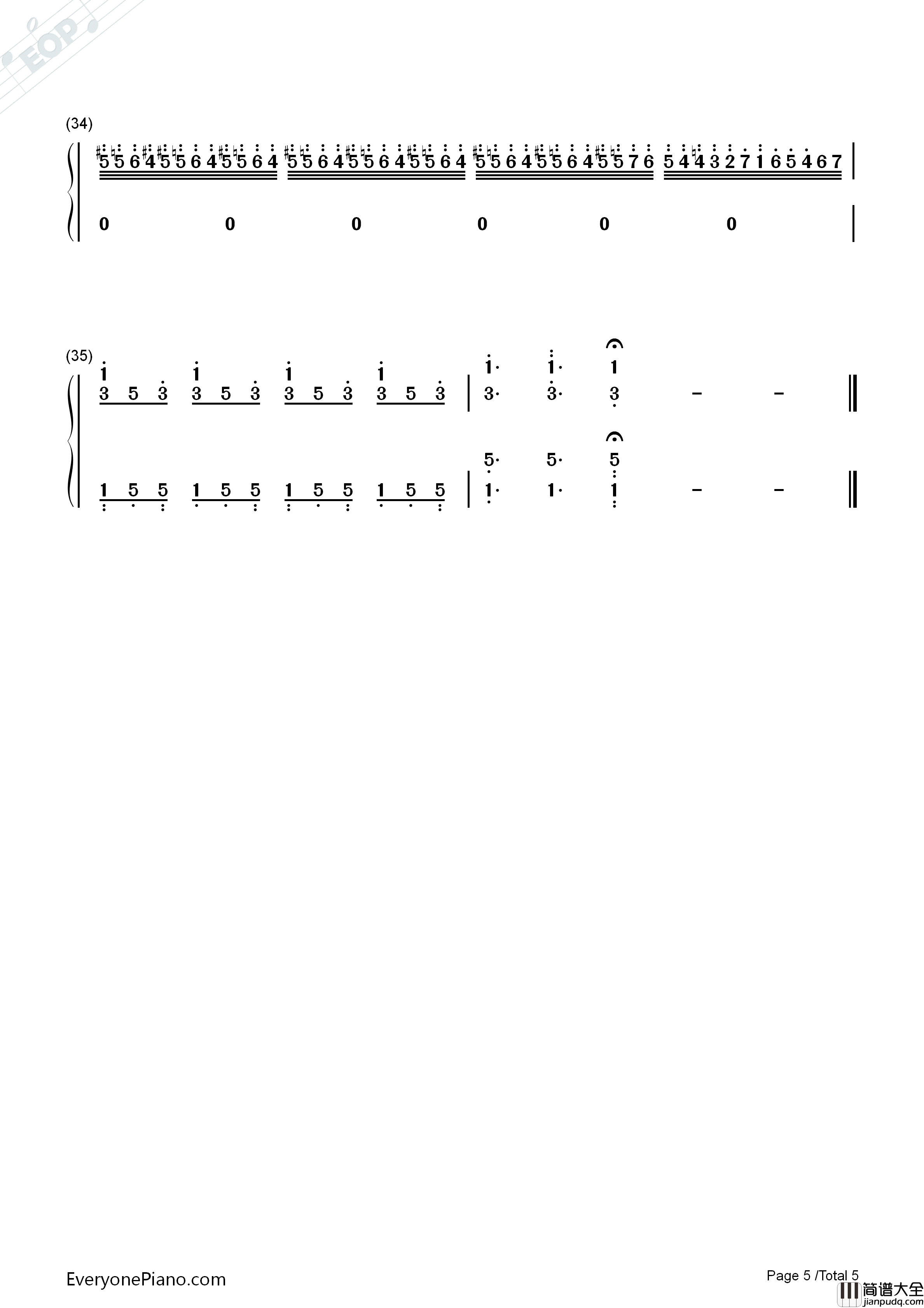 降E大调夜曲钢琴简谱_肖邦演唱
