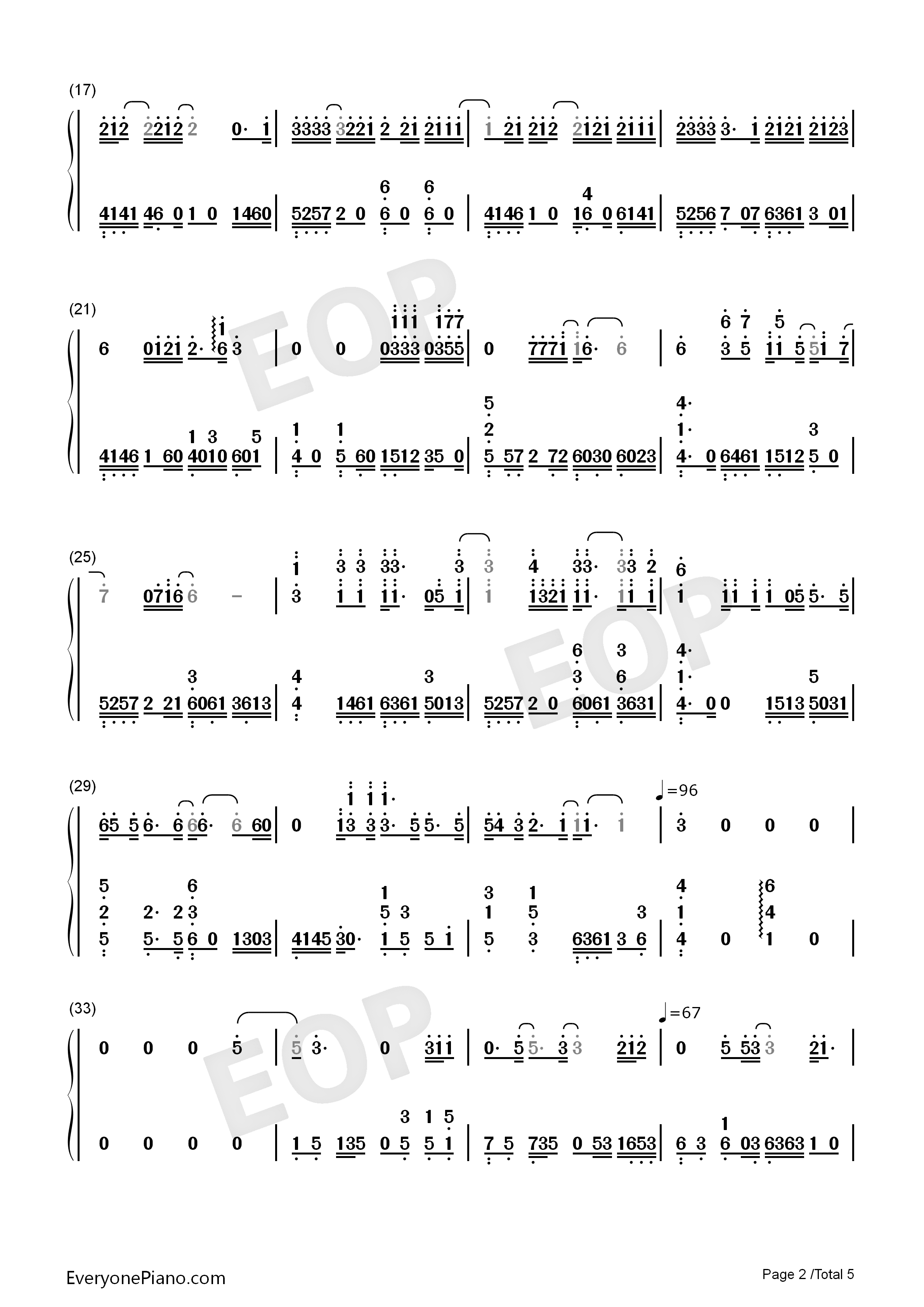 Someone_Like_You钢琴简谱_Adele演唱