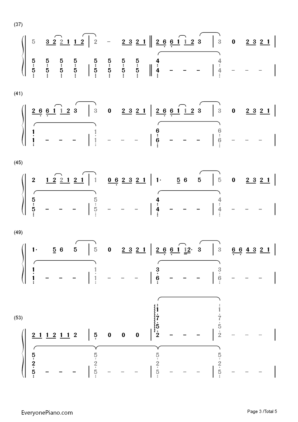 Believe钢琴简谱_Mumford_&_Sons演唱
