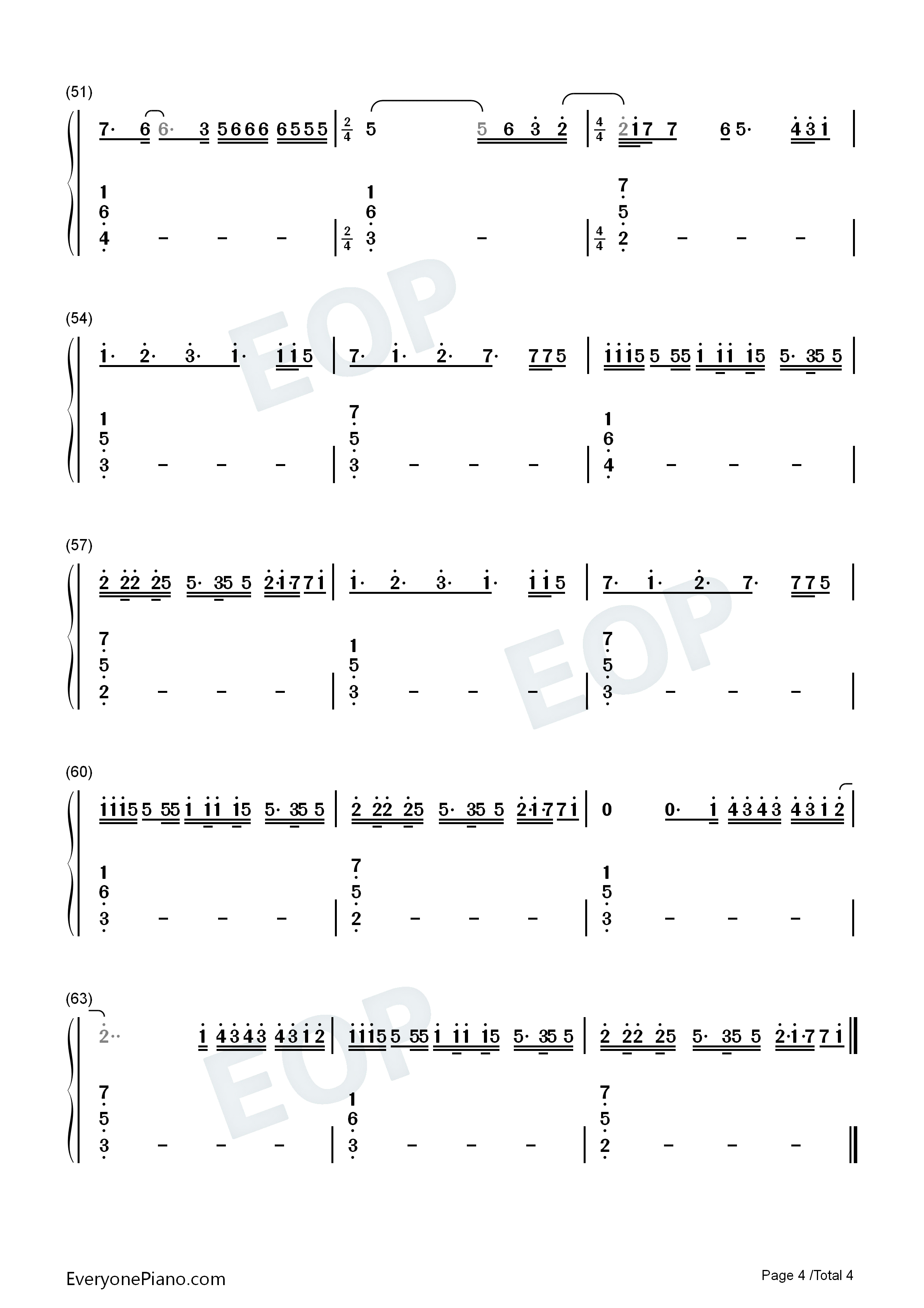 Slow_Grenade钢琴简谱_Ellie_Goulding_Lauv演唱