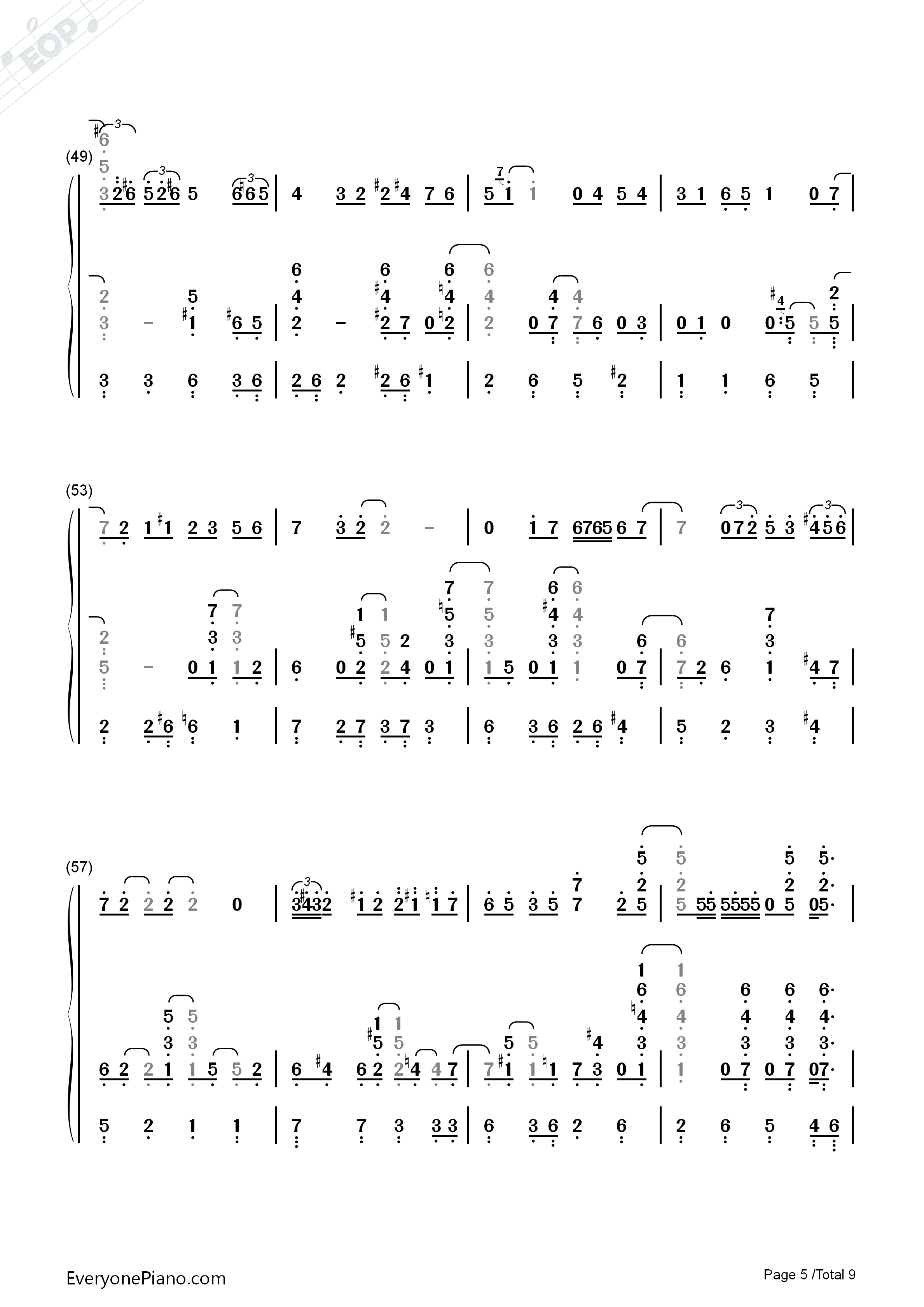Let_It_Snow,_Let_It_Snow,_Let_It_Snow钢琴简谱_Beegie_Adair演唱