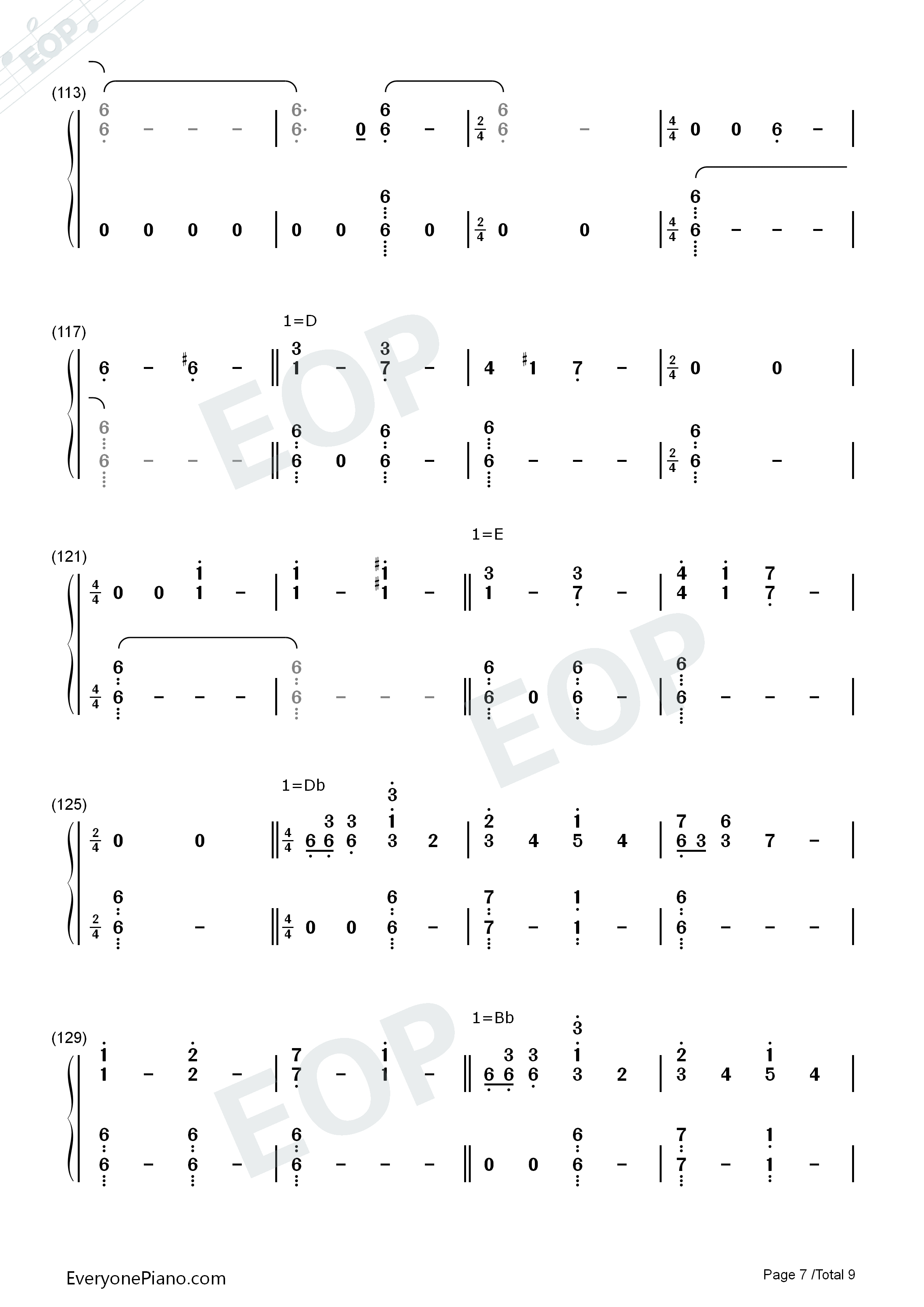 Forge钢琴简谱_Alan_Silvestri演唱