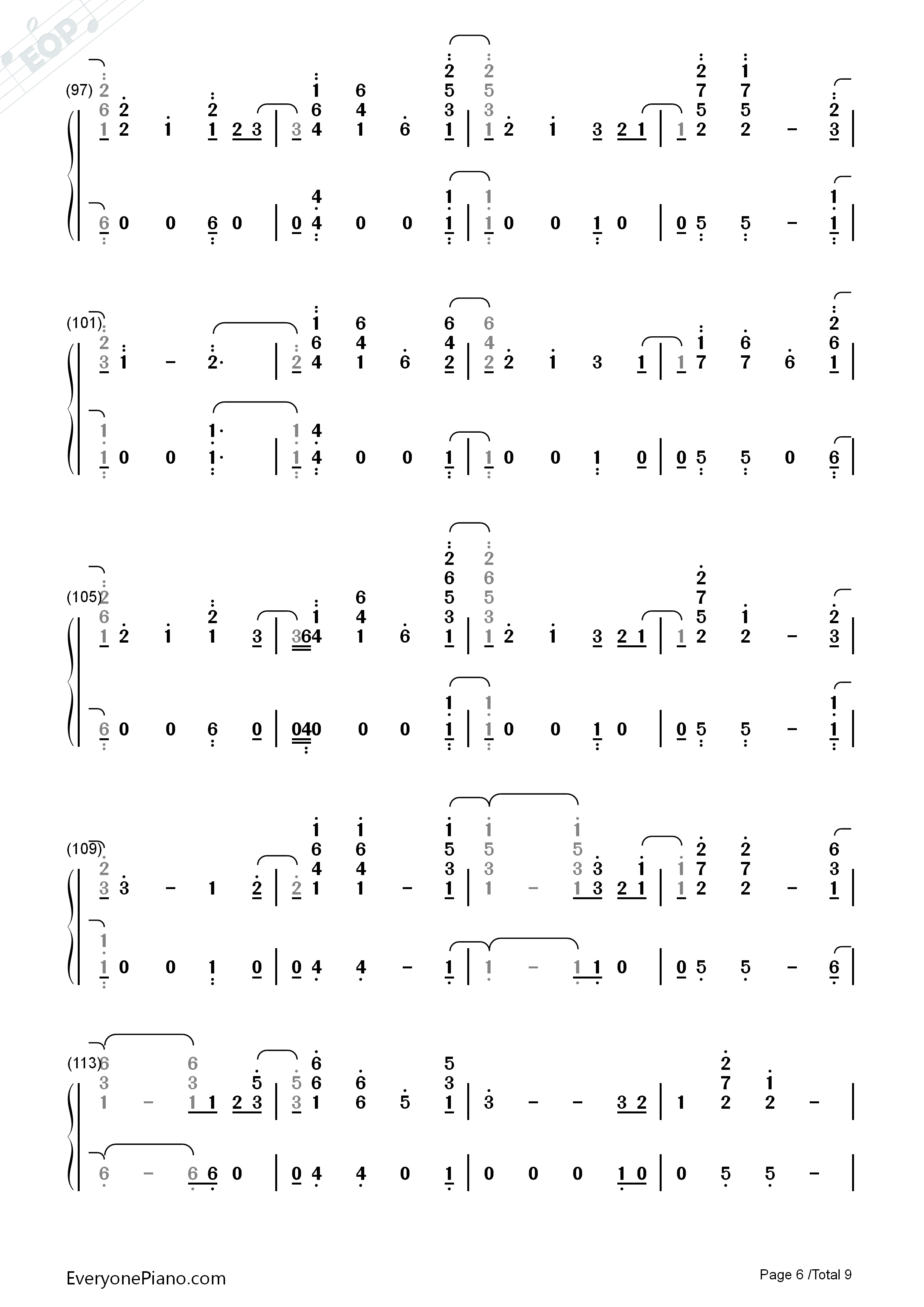 These_Days钢琴简谱_Rudimental演唱