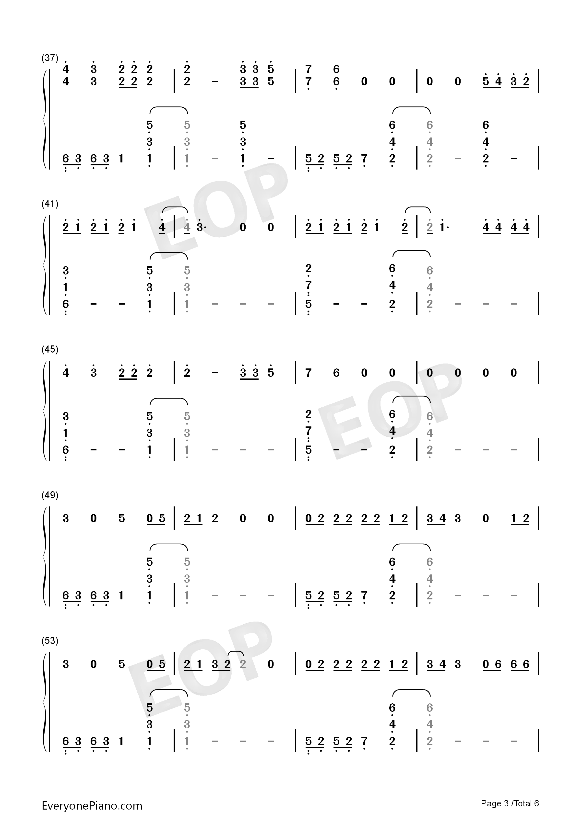 Without_Me钢琴简谱_Halsey演唱