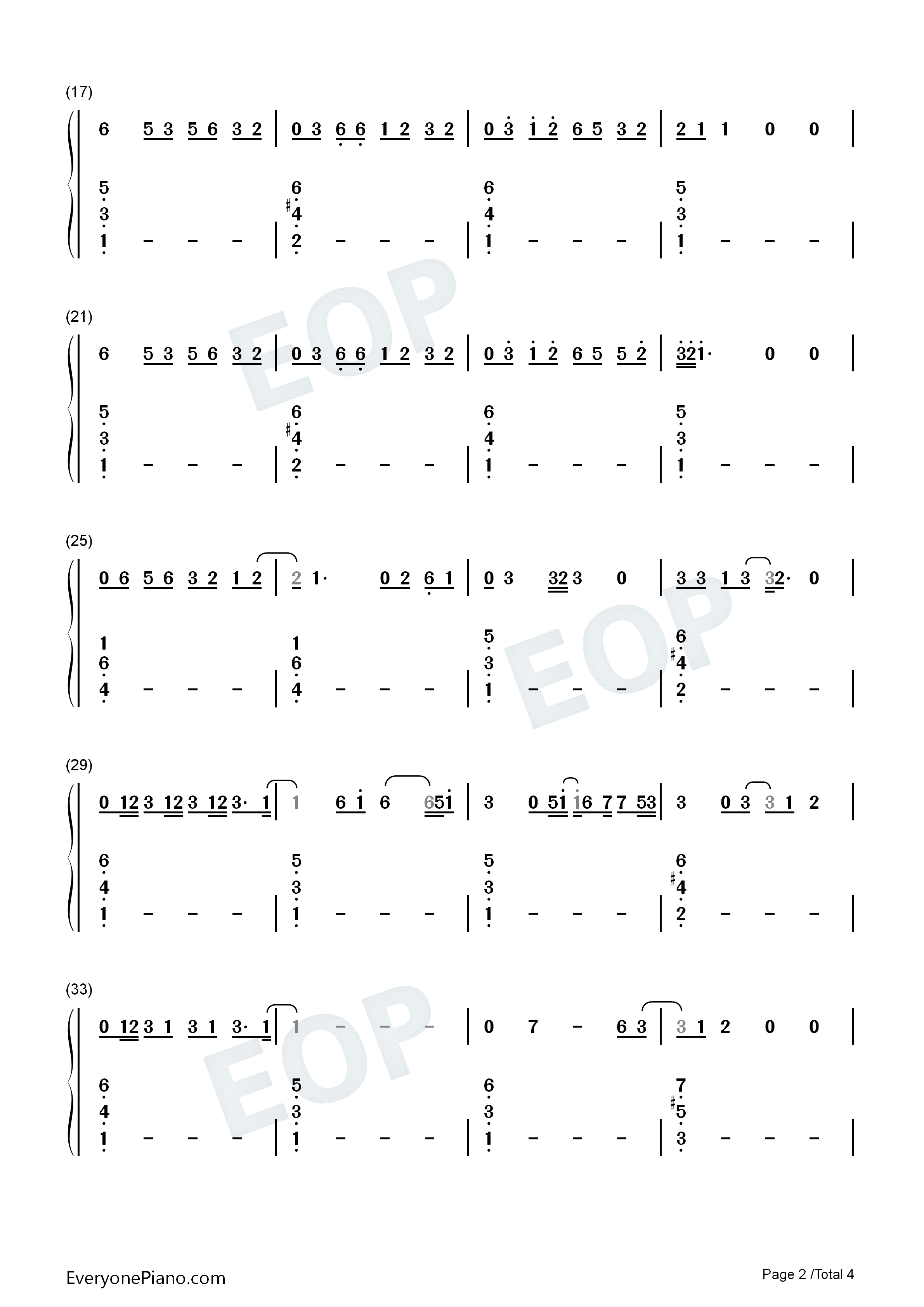 Put_Your_Records_On钢琴简谱_Ritt_Momney演唱