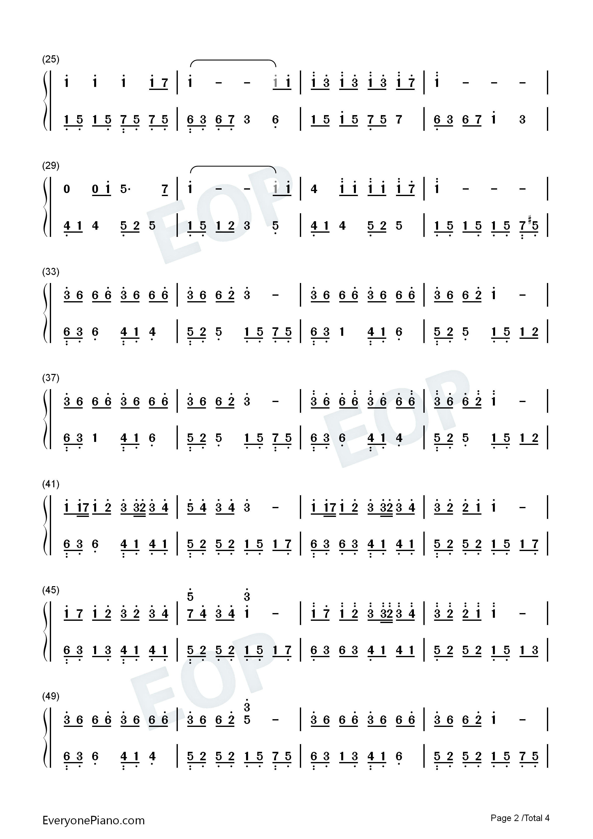 第105天钢琴简谱_pianoboy演唱