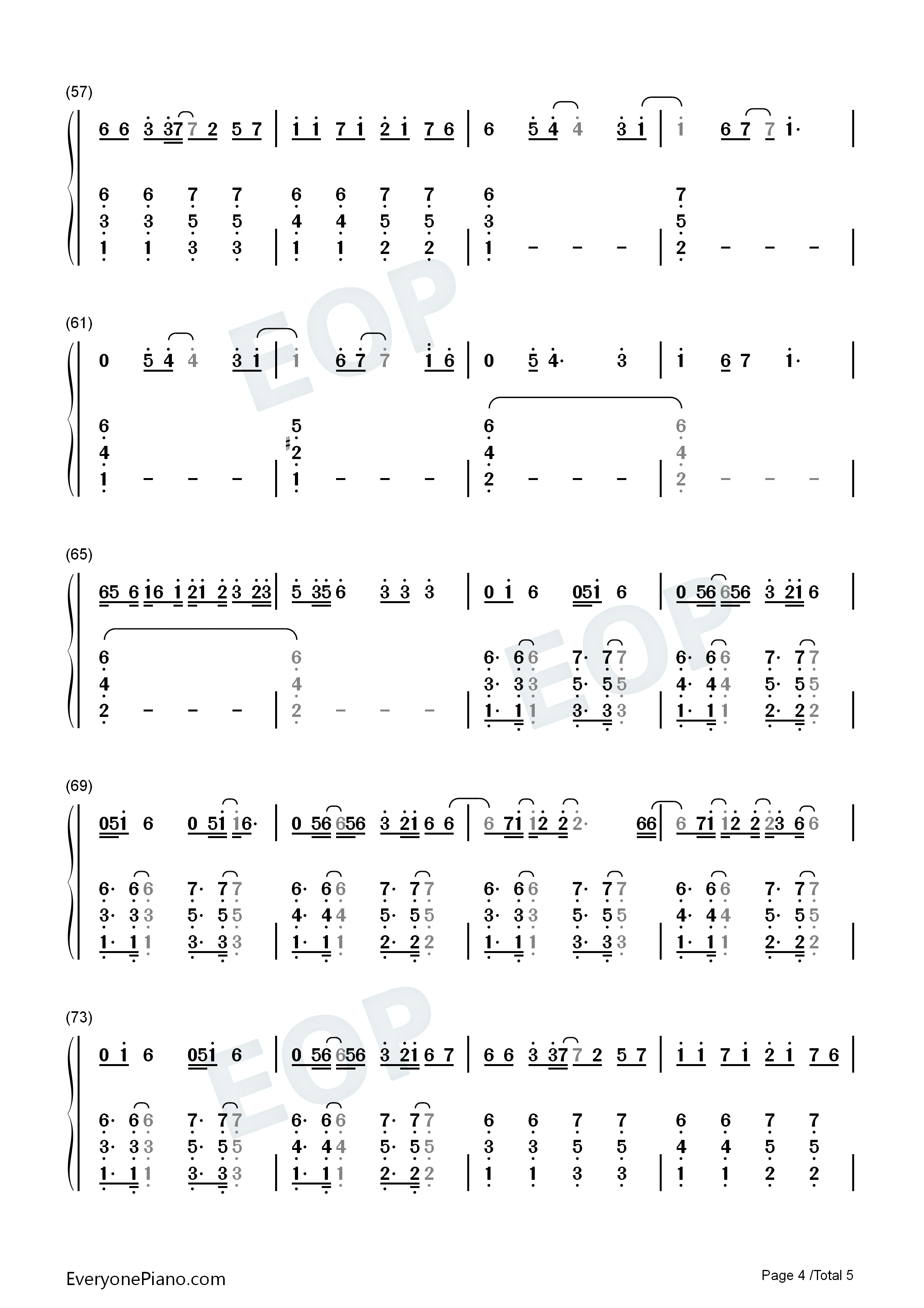 My_Head_My_Heart钢琴简谱_Ava_Max演唱