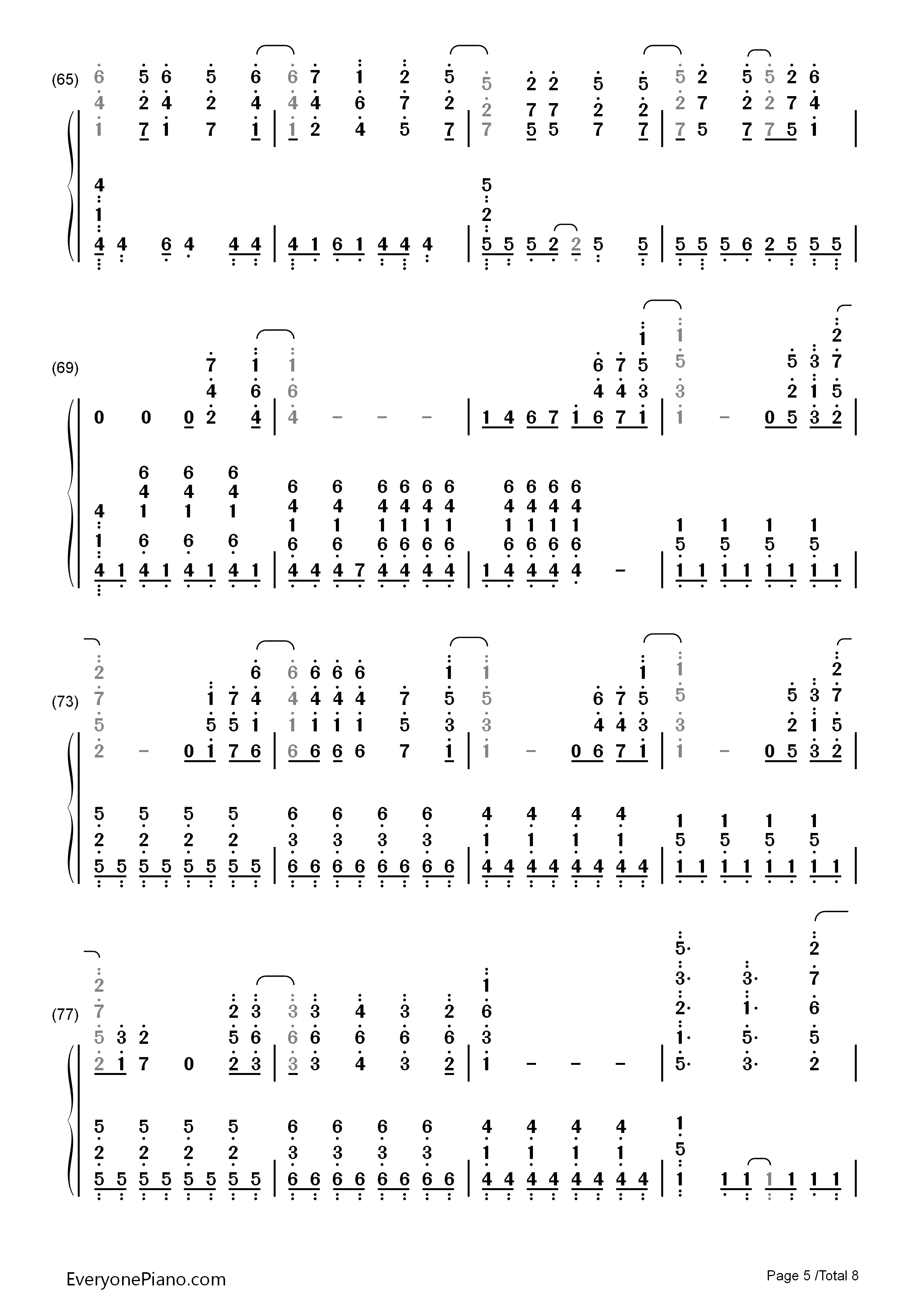 Let_It_Go完整版钢琴简谱_Demi_Lovato演唱