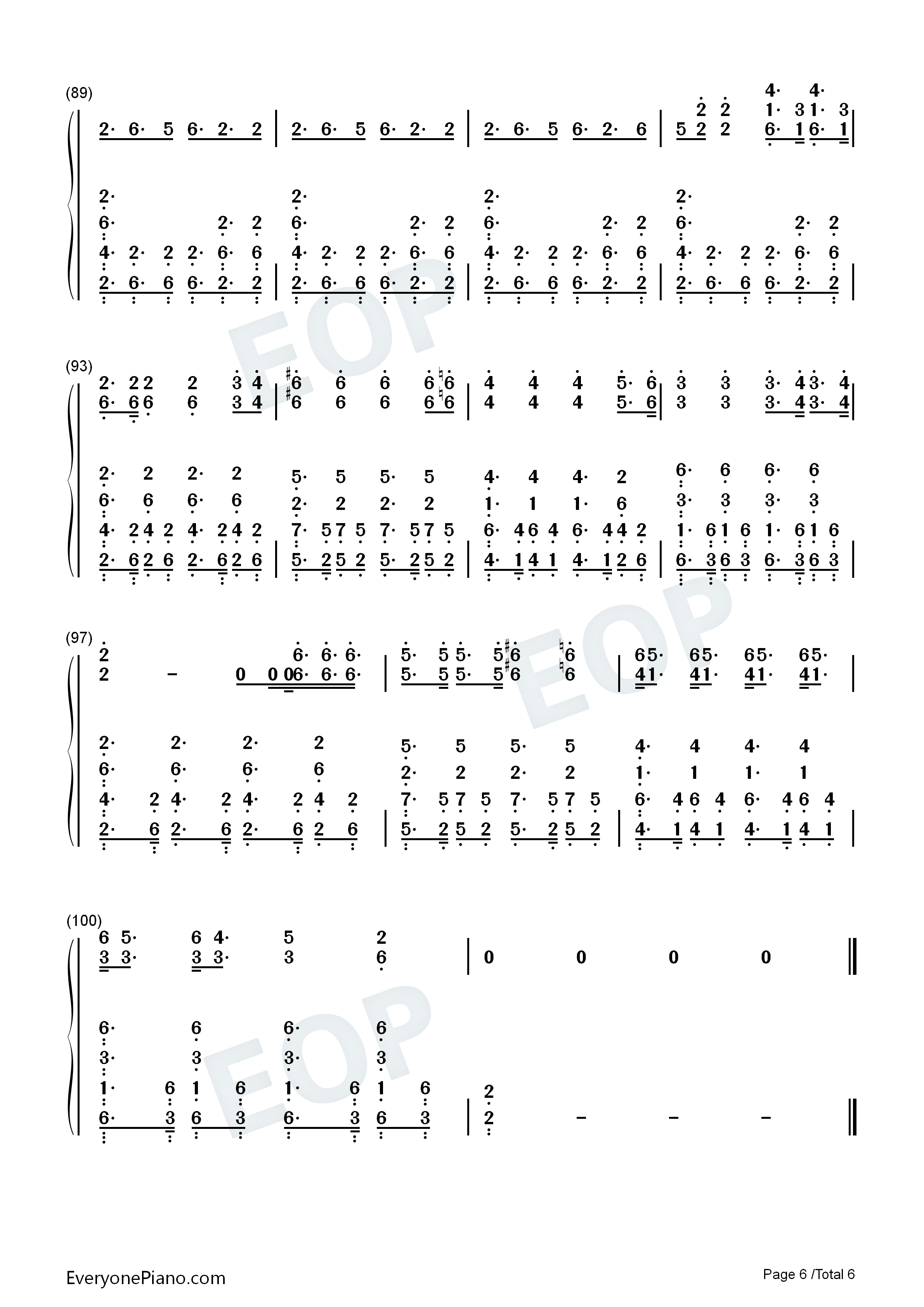 PTT_Paint_the_Town钢琴简谱_本月少女_Loona演唱
