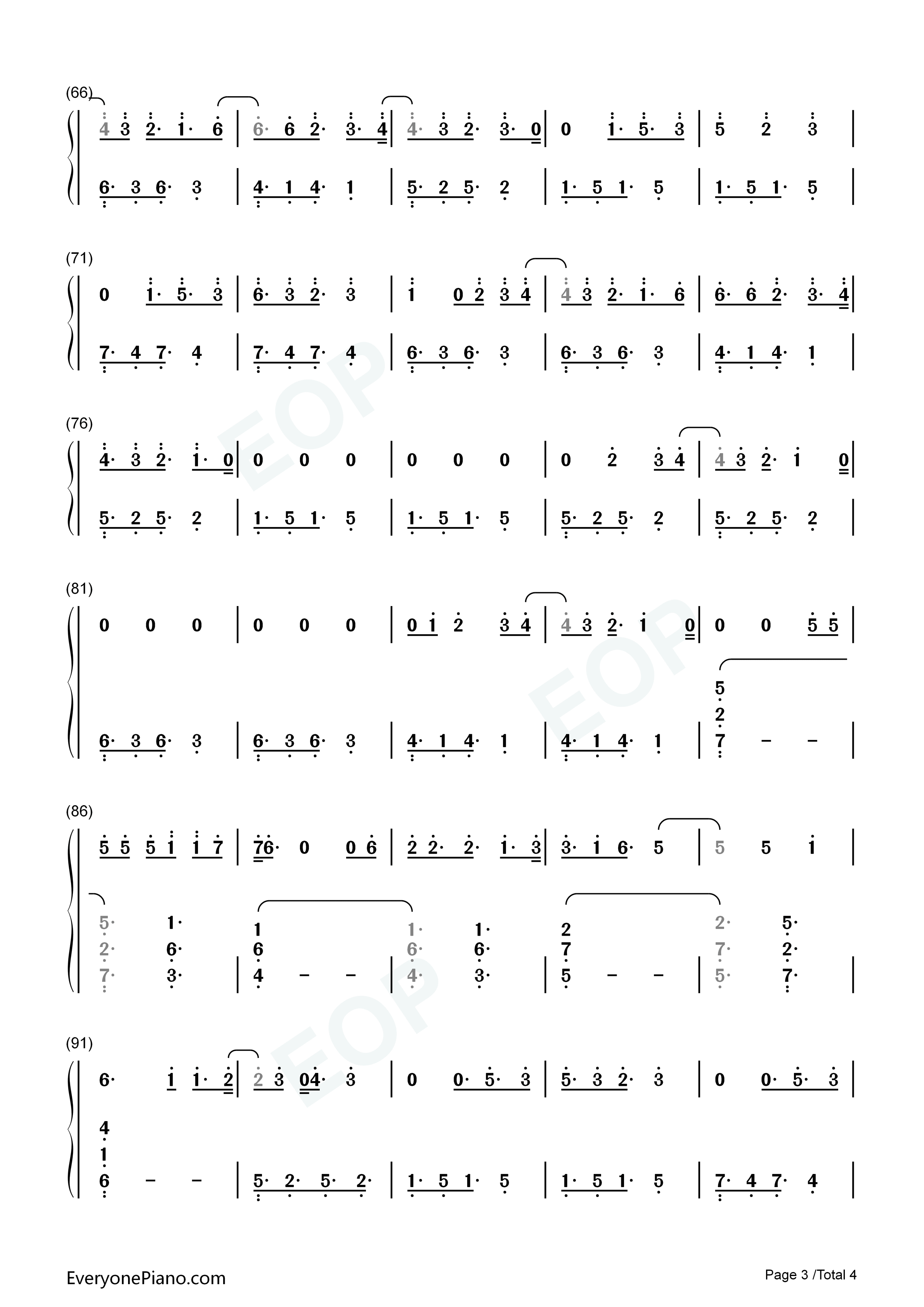 Half_a_Heart钢琴简谱_One_Direction演唱