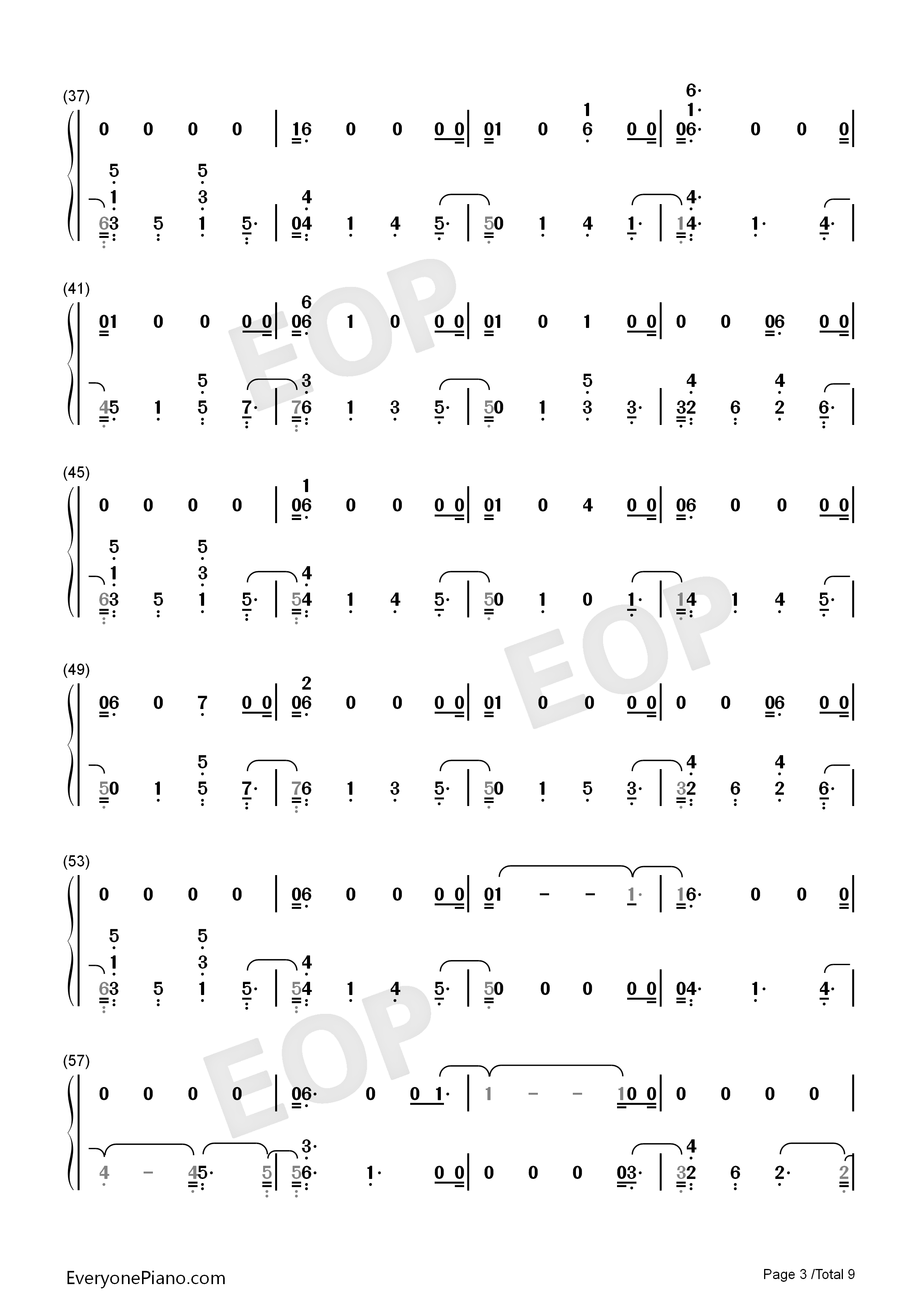 We_Could_Go_Back钢琴简谱_Jonas_Blue演唱