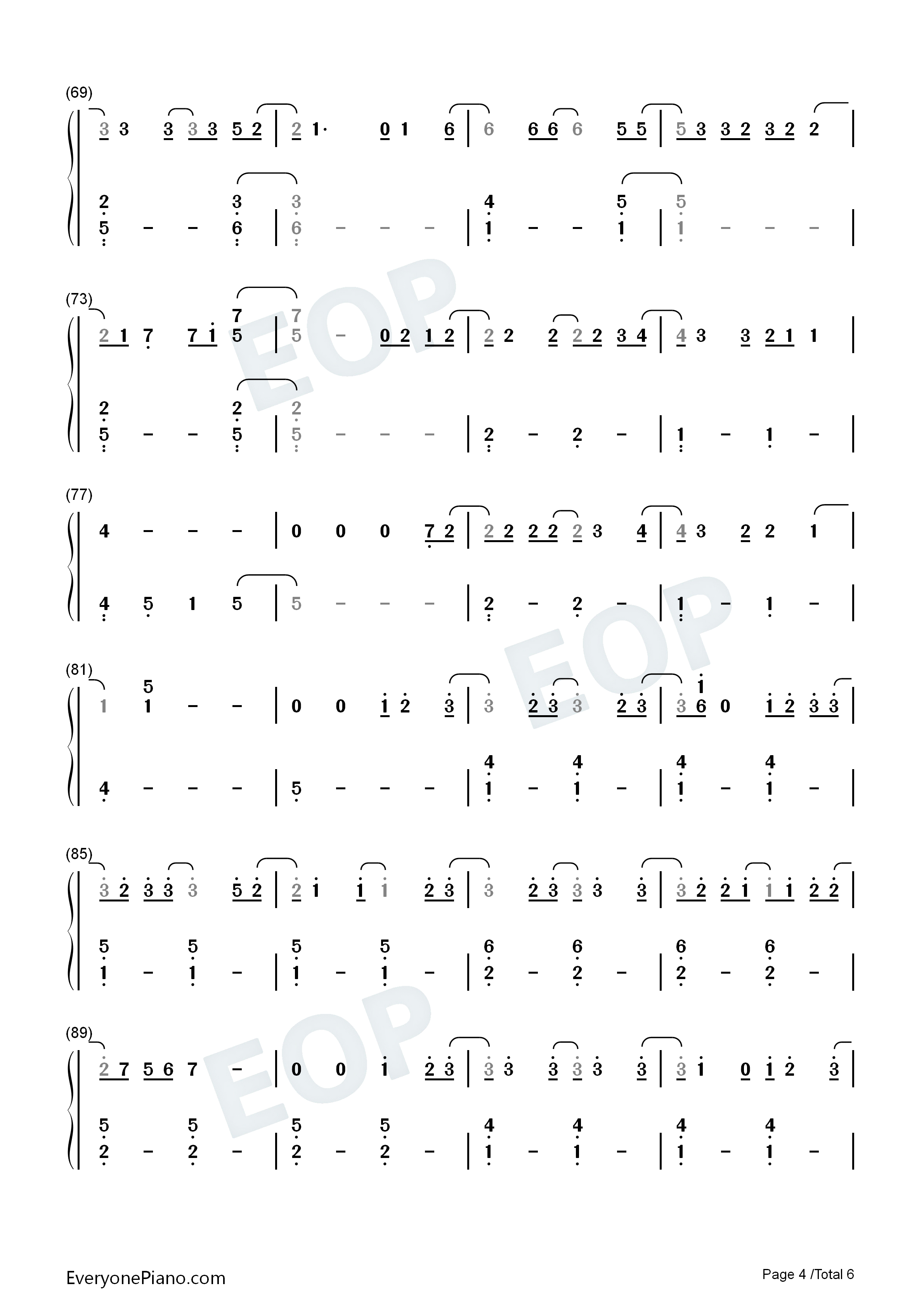 Forever_After_All钢琴简谱_Luke_Combs演唱