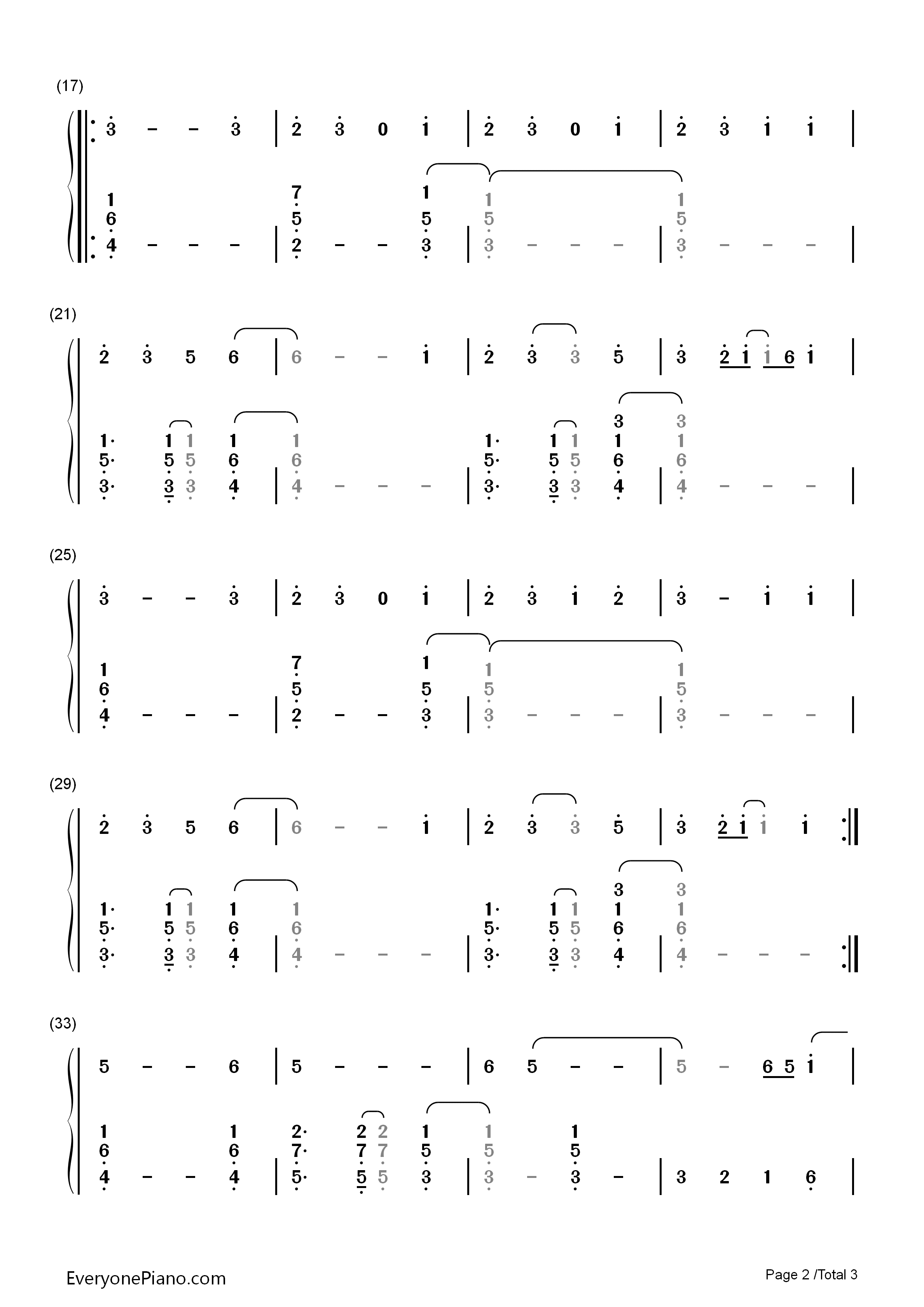 Nobody_to_Love钢琴简谱_Sigma演唱