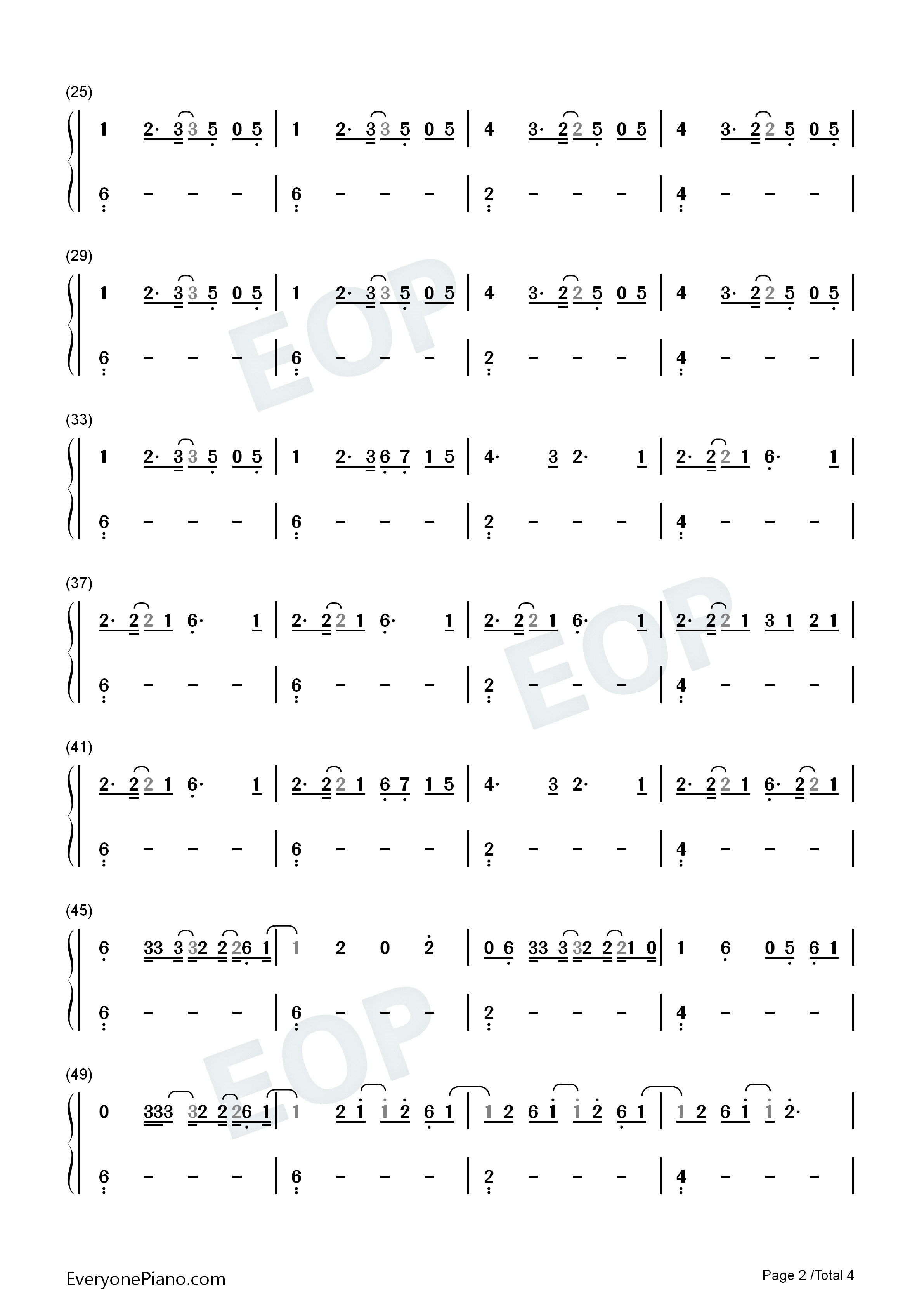 Lose_Control钢琴简谱_Meduza_Becky_Hill_Goodboys演唱