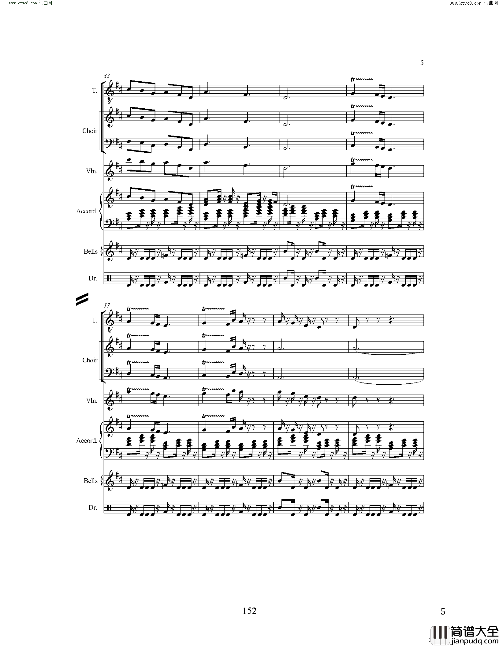 夕照圣彼得堡简谱_Johnson_Gao曲谱
