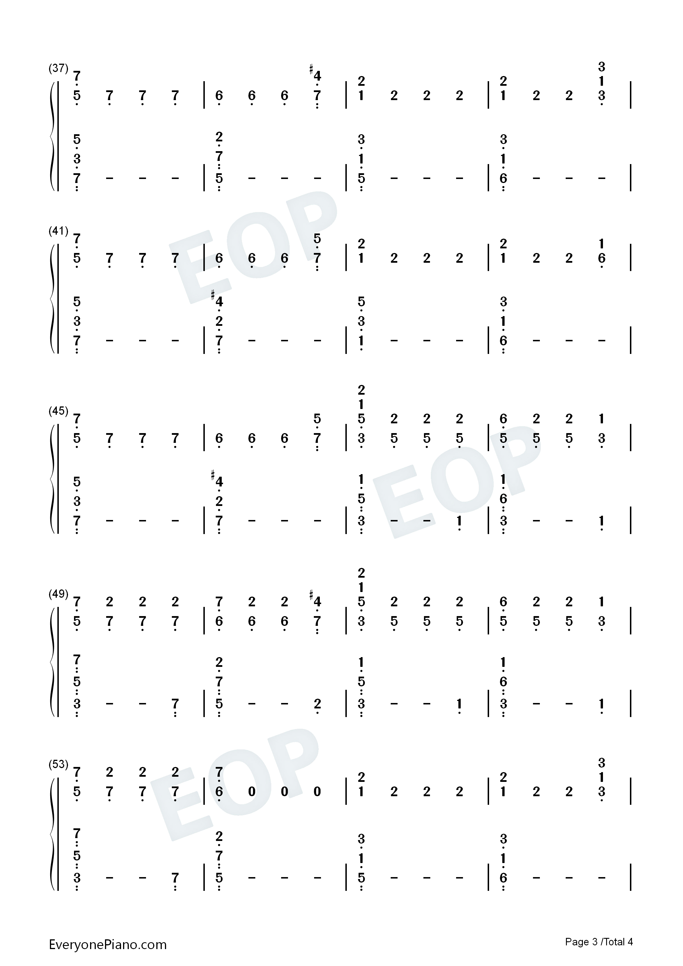 I_Lost_A_Friend钢琴简谱_Finneas演唱