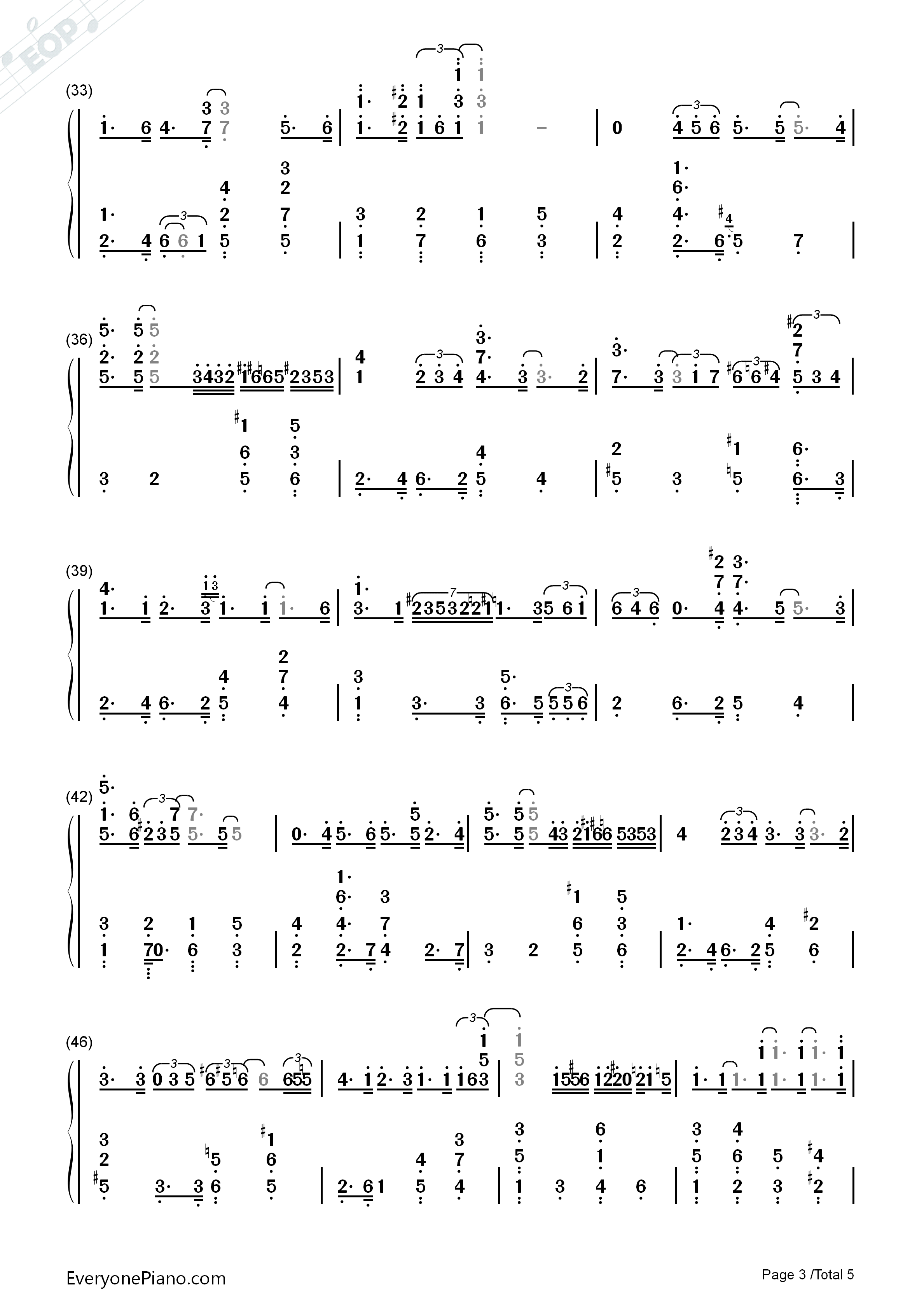 Blue_Moon钢琴简谱_Richard_Rodgers__Lorenz_Hart演唱