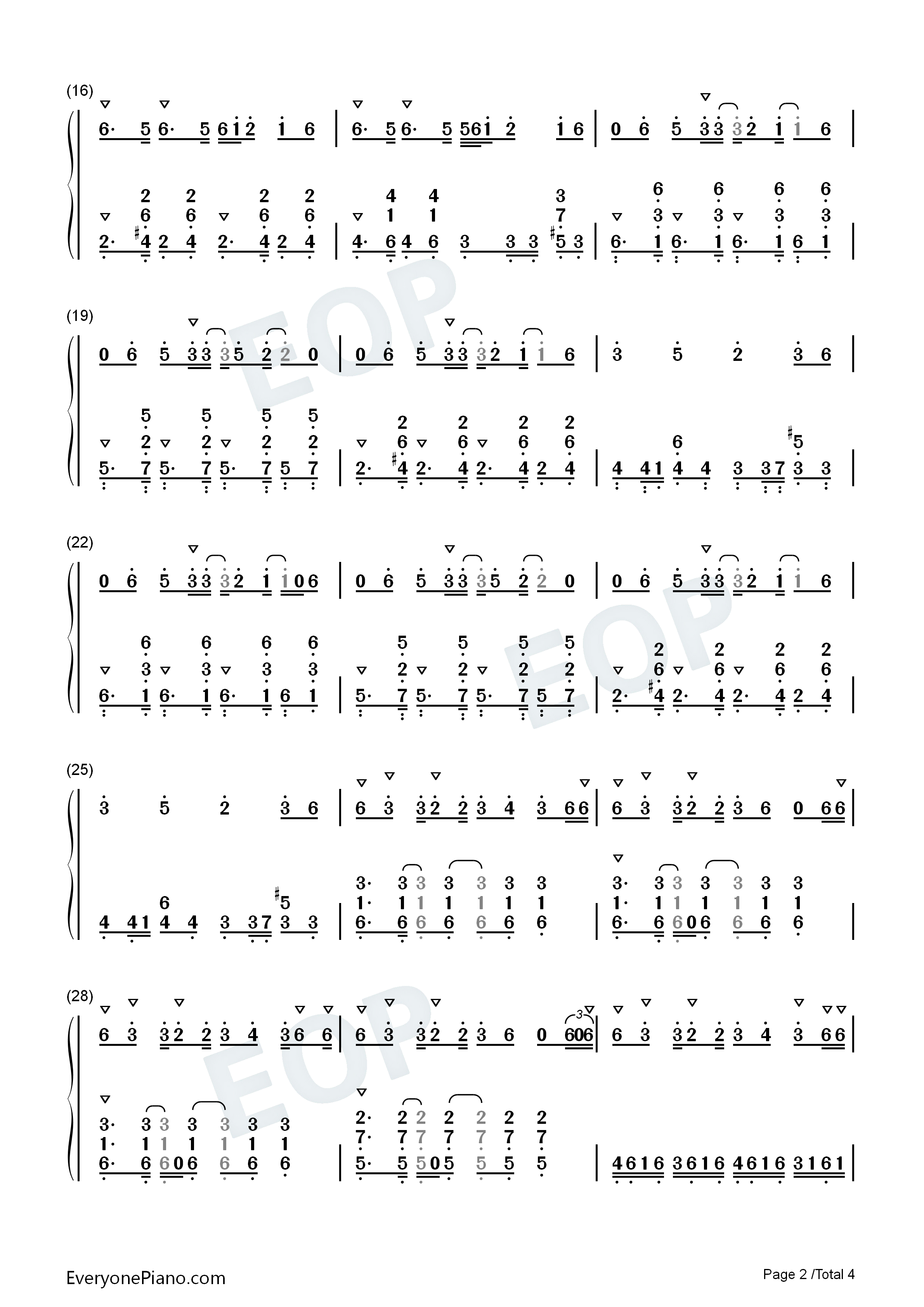 The_Storm钢琴简谱_TheFatRat_Maisy_Kay演唱
