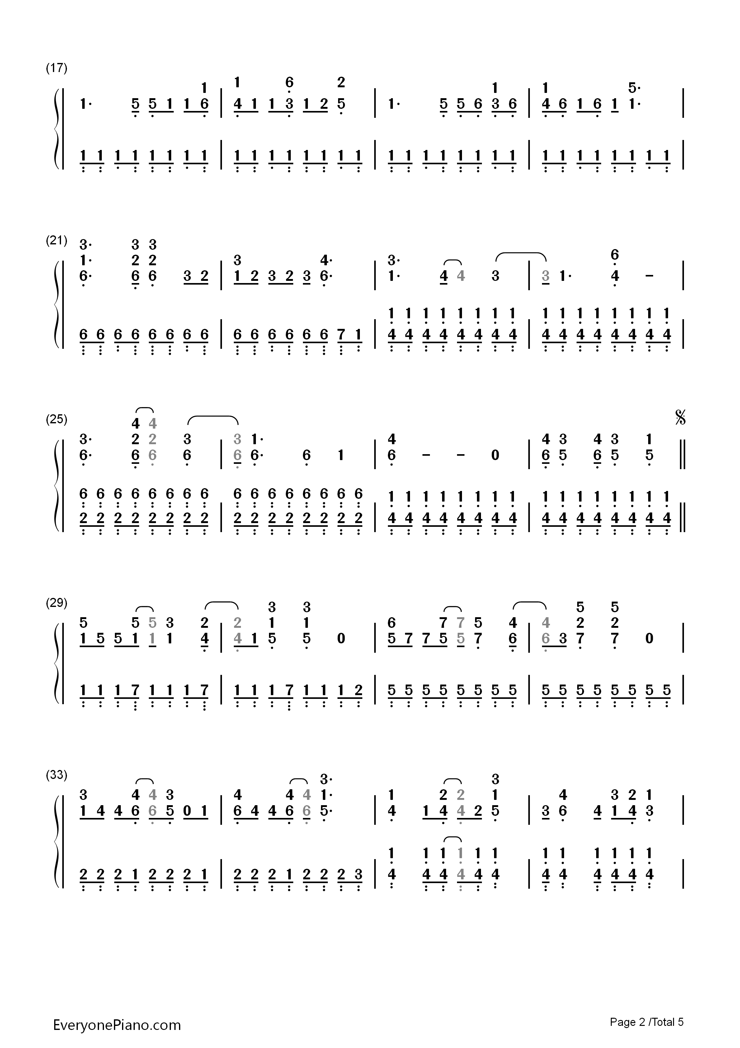 Here_We_Go_Again钢琴简谱_Demi_Lovato演唱