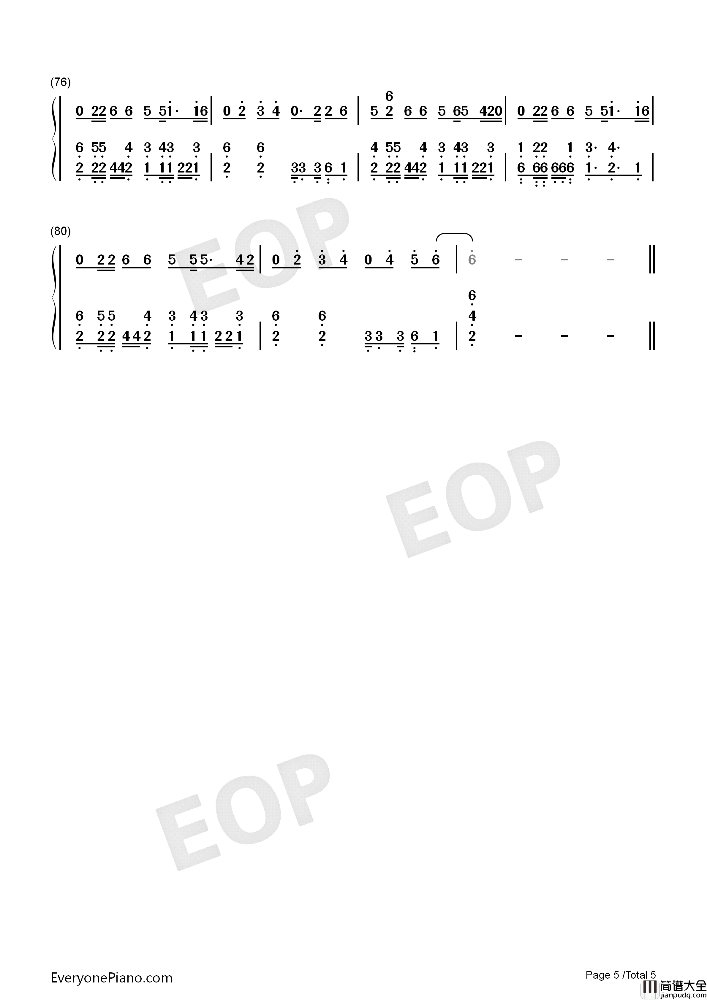Blood_Sweat_&_Tears钢琴简谱_防弹少年团演唱