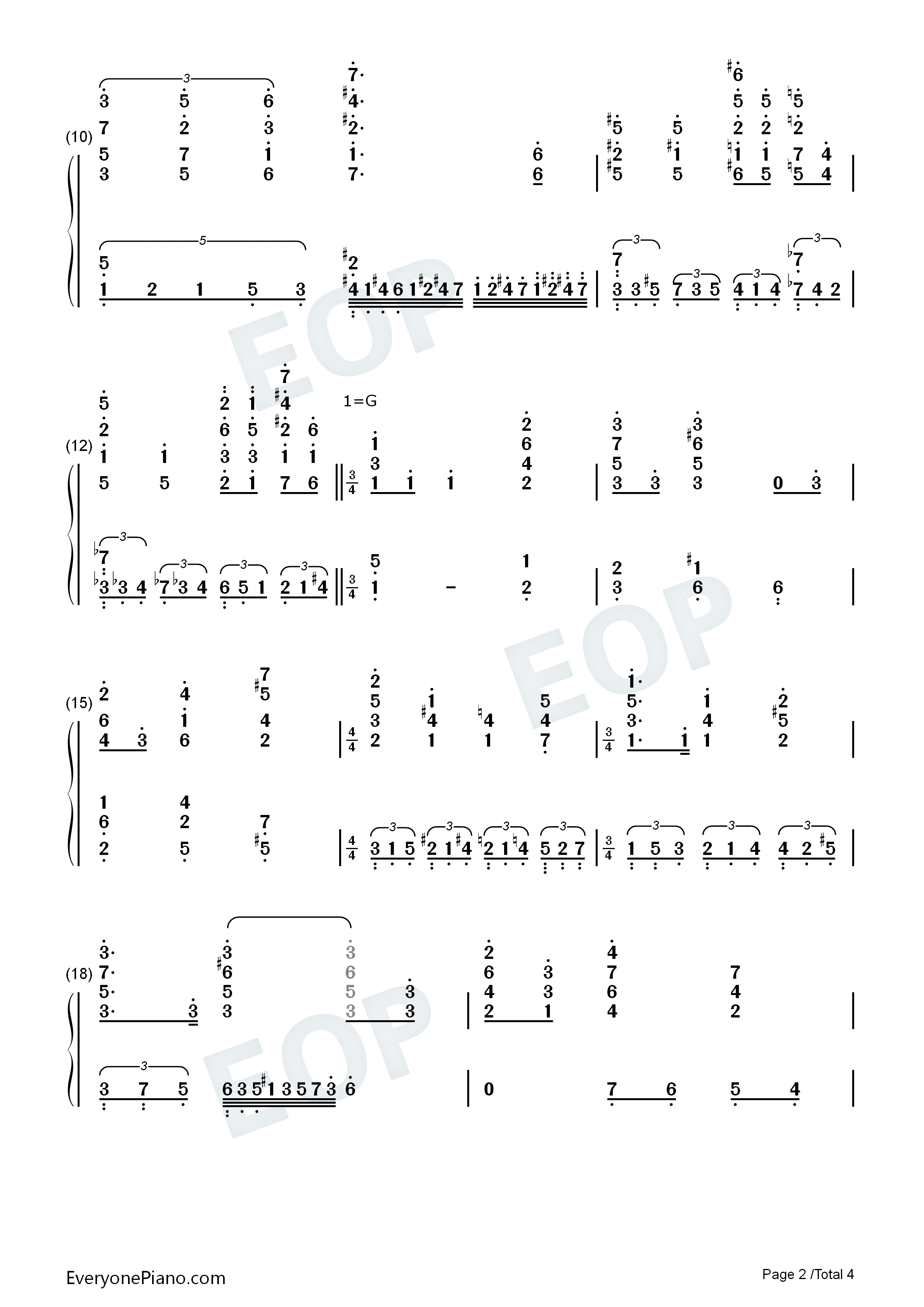 圣诞歌曲串烧钢琴简谱_Various_Artists演唱