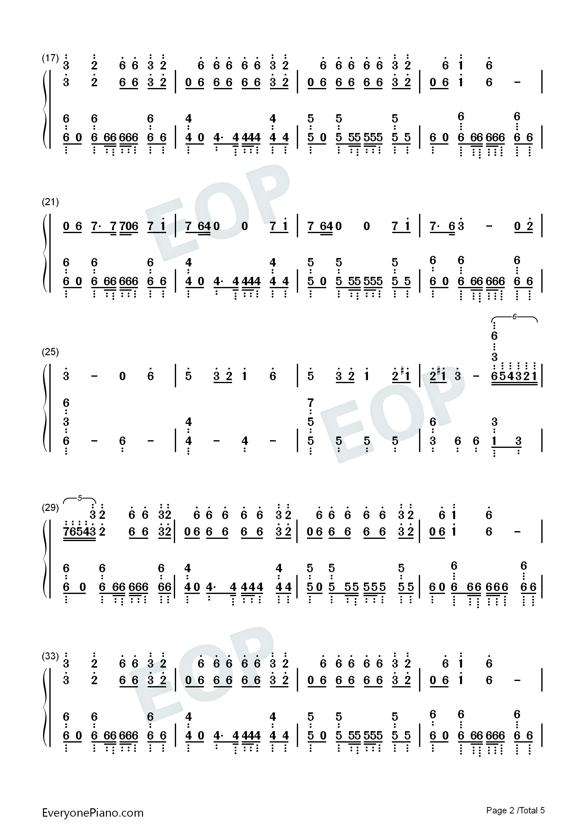 Side_Effects钢琴简谱_The_Chainsmokers_Emily_Warren演唱