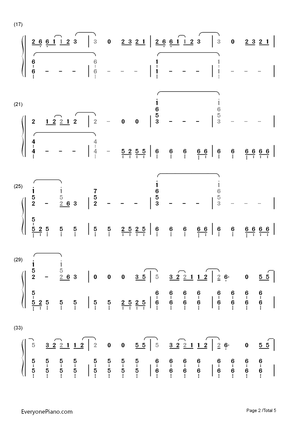 Believe钢琴简谱_Mumford_&_Sons演唱
