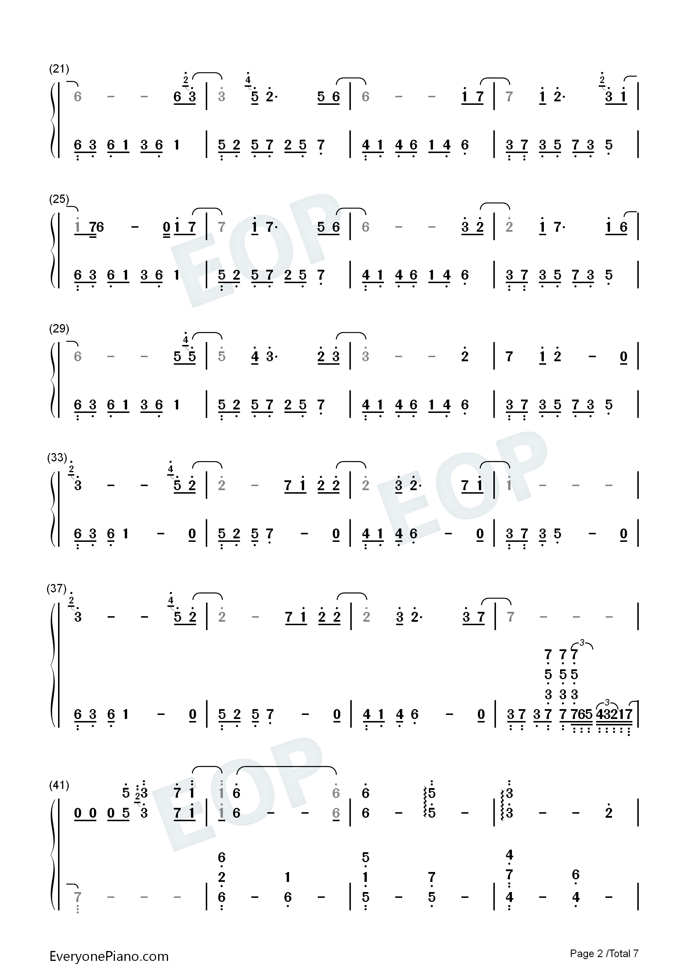 Schwarzer_Regen钢琴简谱_初音未来演唱