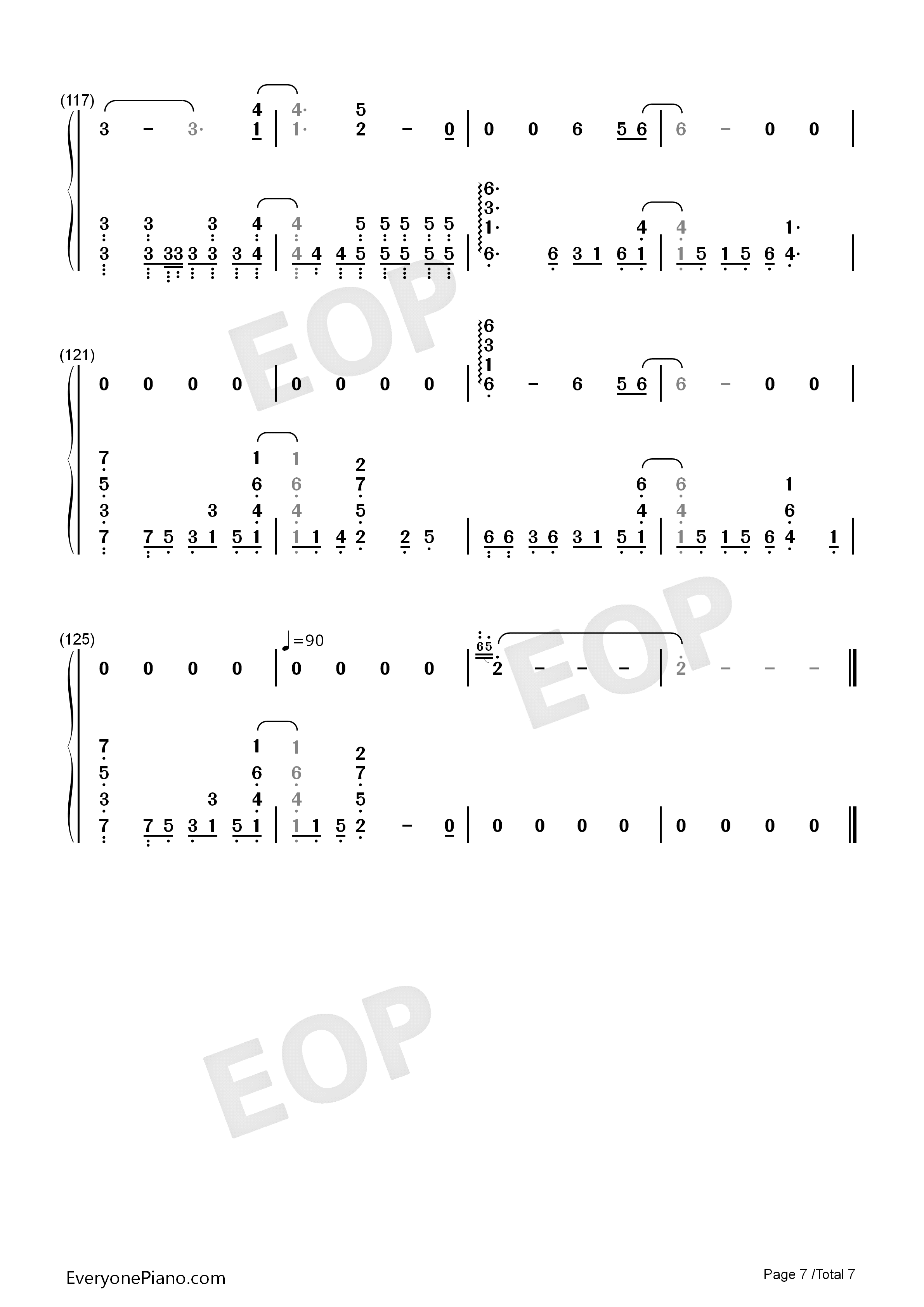 fallen_down钢琴简谱_イカロス(早见沙织)演唱