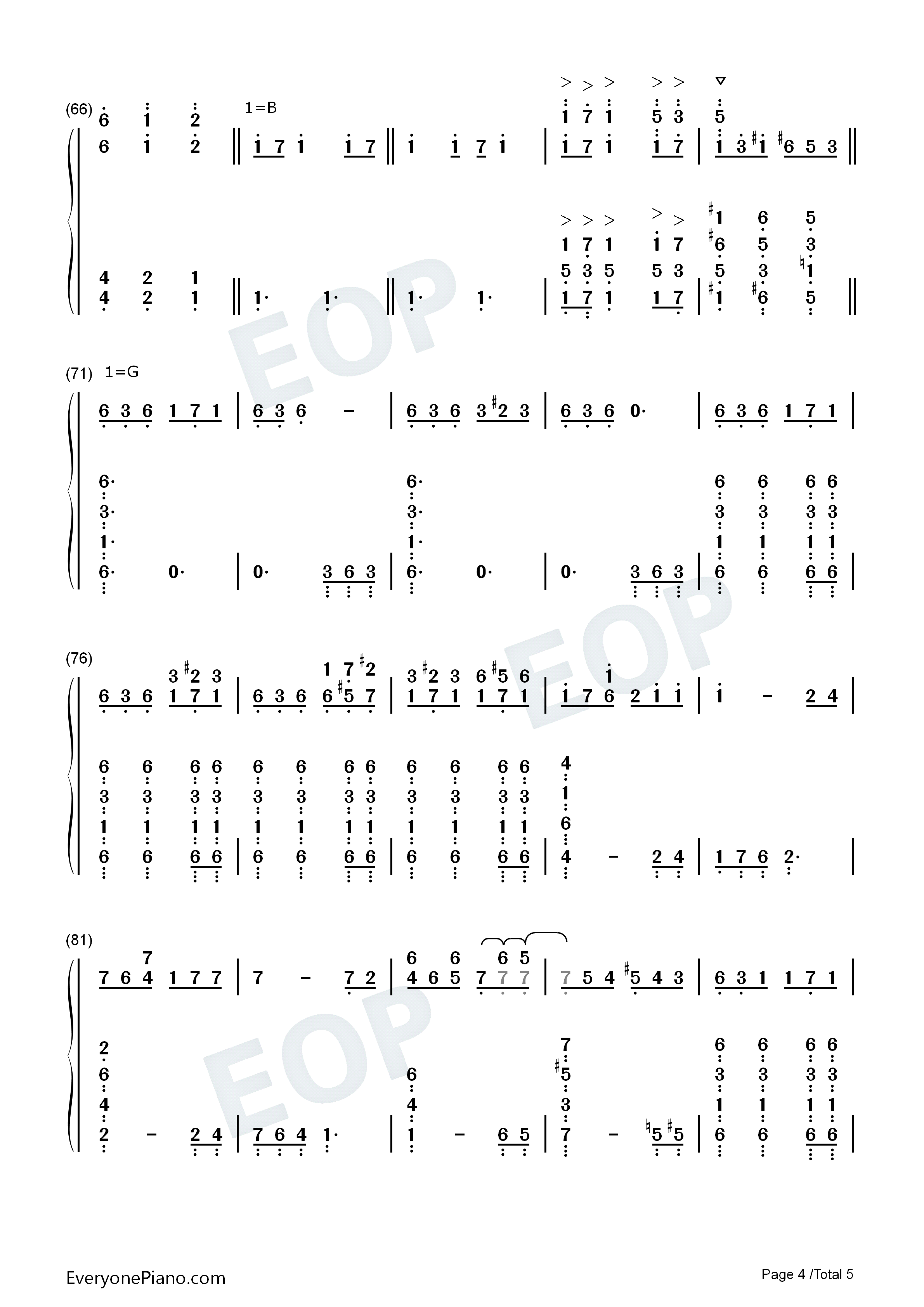 后翼弃兵主题曲钢琴简谱_Carlos_Rafael_Rivera演唱