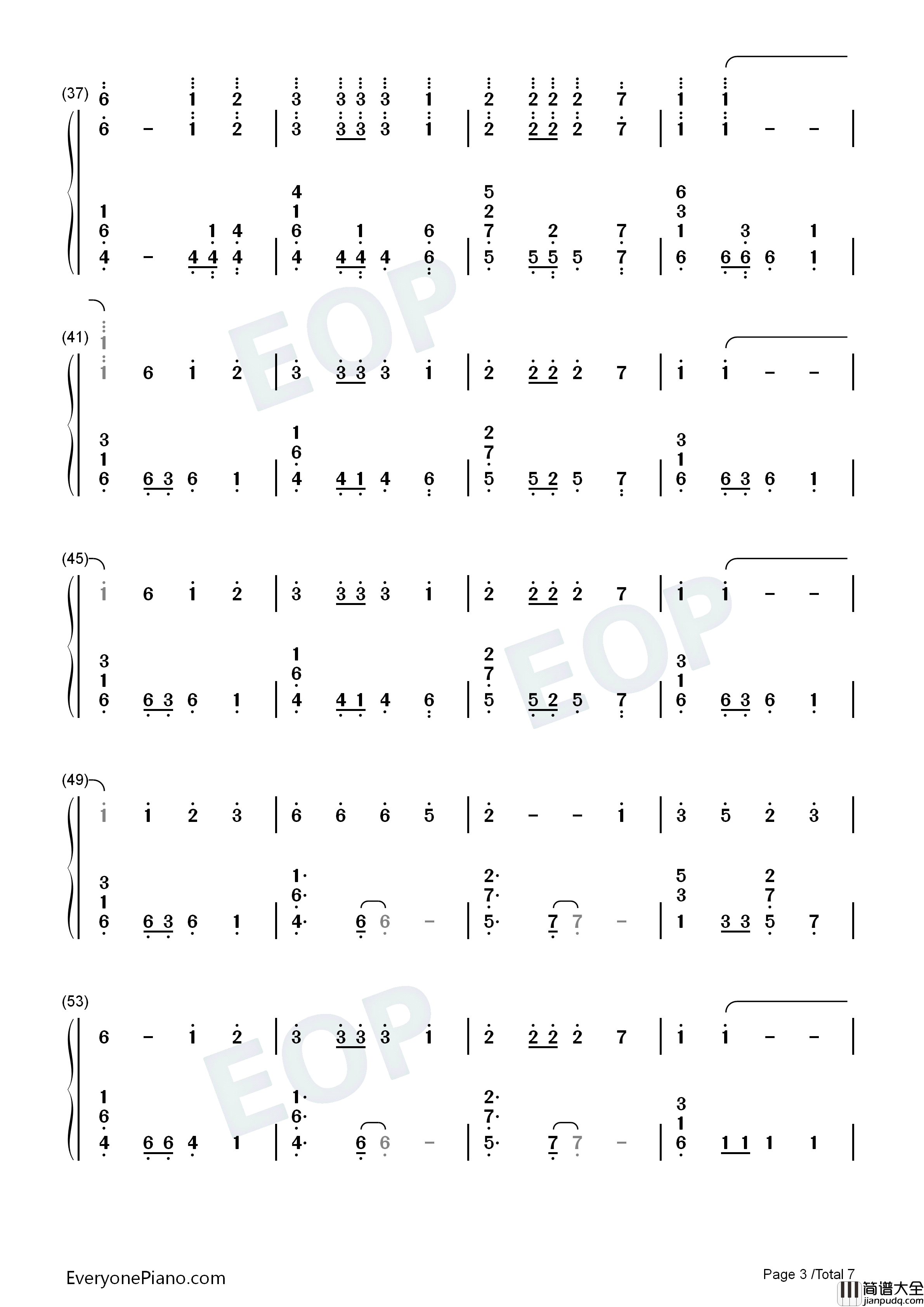 Aurora钢琴简谱_K_391_RØRY演唱