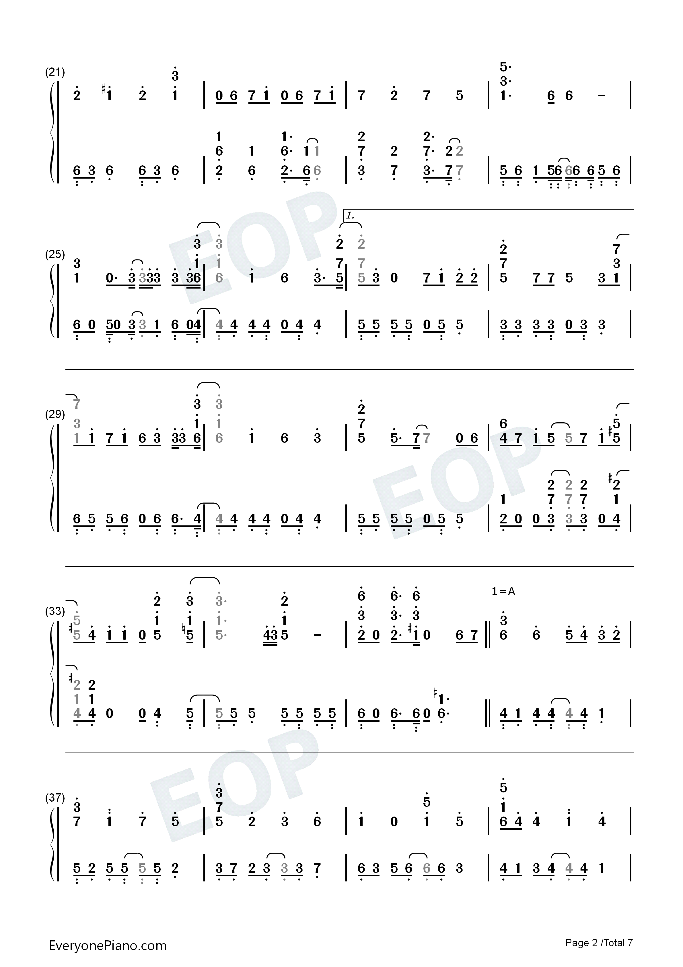 Step_and_Go钢琴简谱_岚演唱