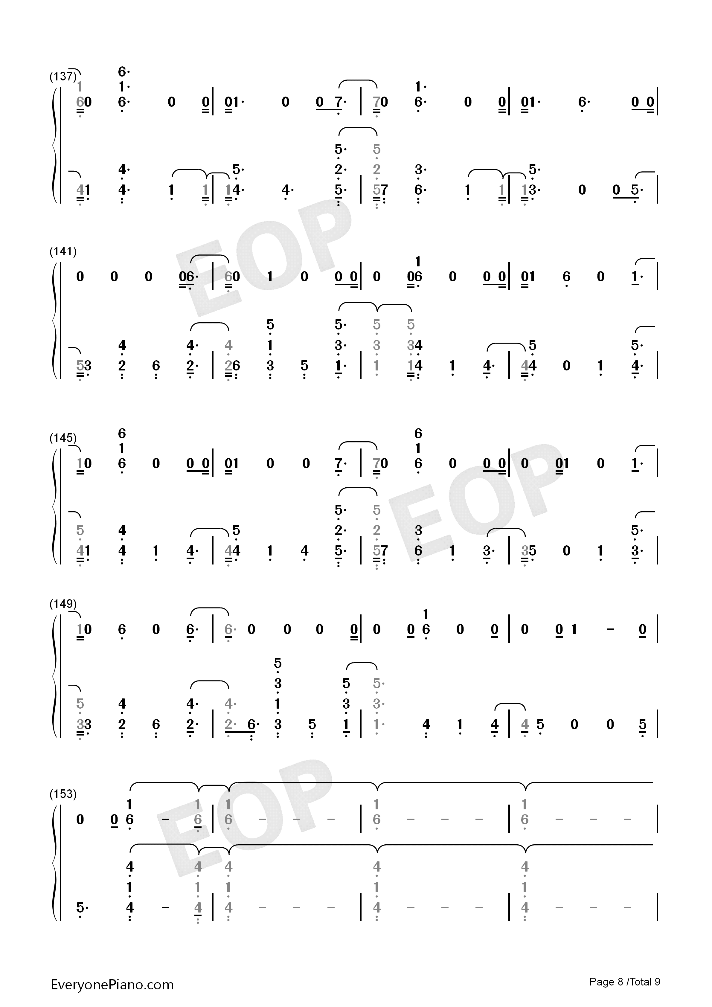 We_Could_Go_Back钢琴简谱_Jonas_Blue演唱