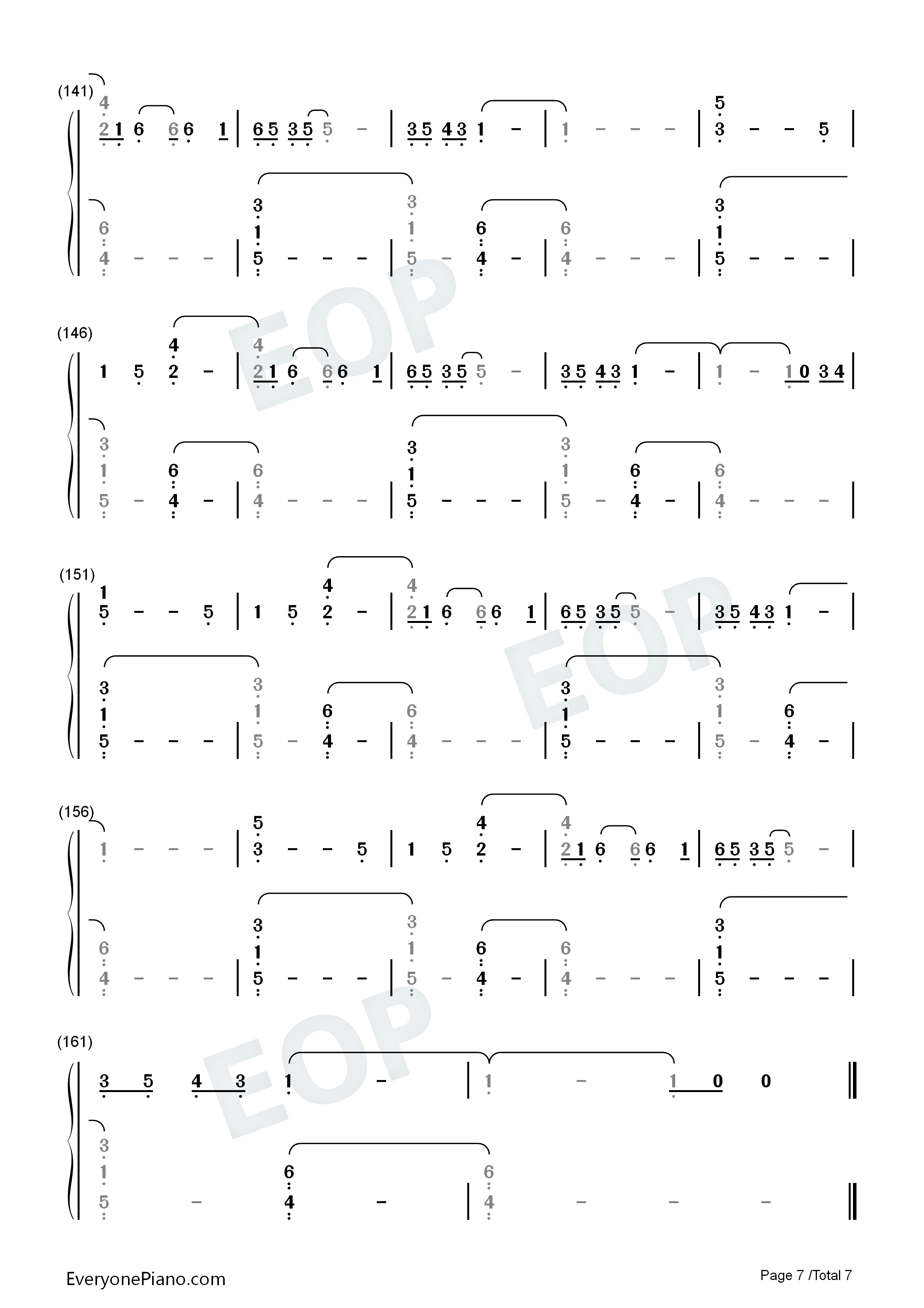 Carry_On钢琴简谱_Fun.演唱