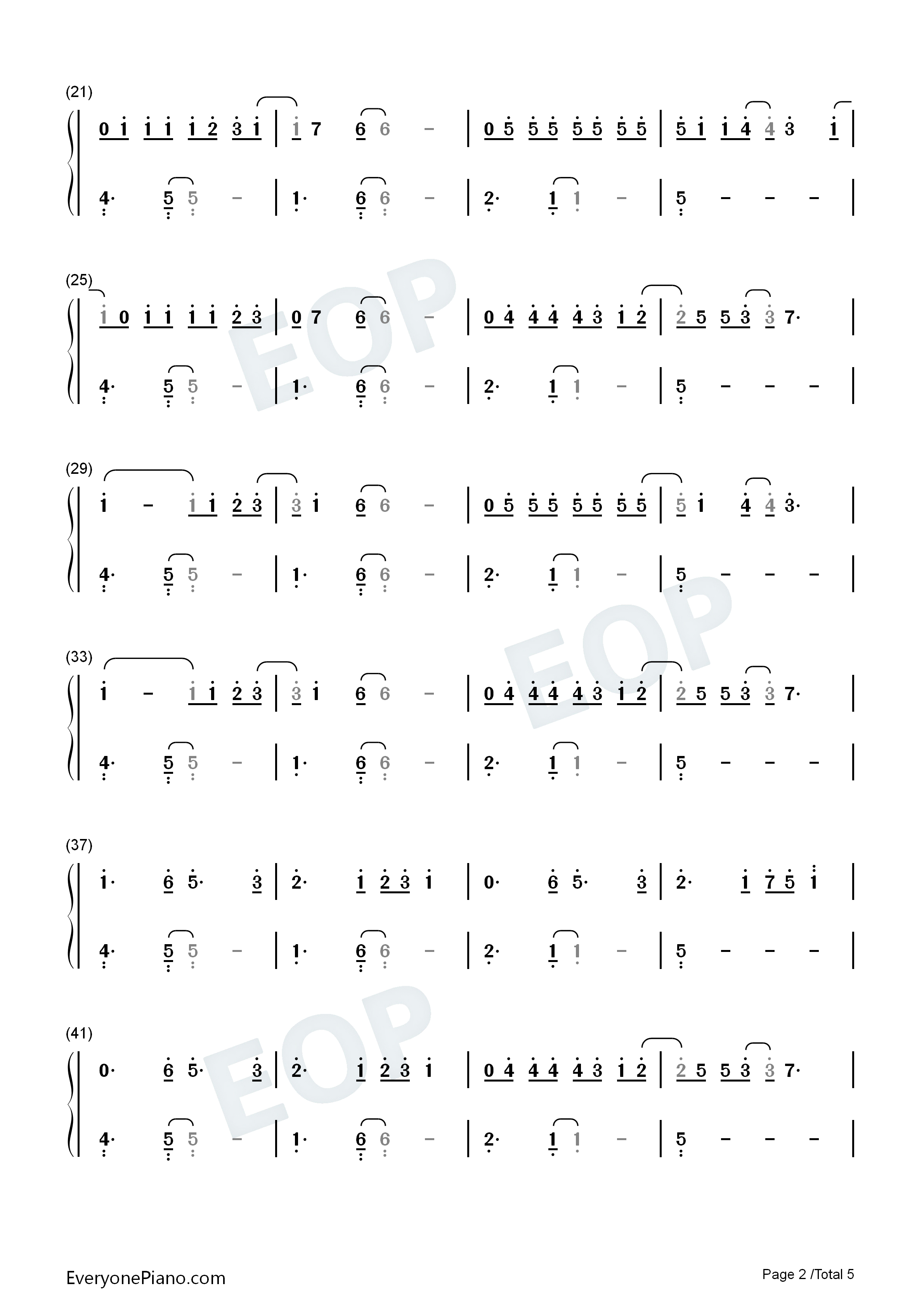 Used_to_Love钢琴简谱_Martin_Garrix_Dean_Lewis演唱