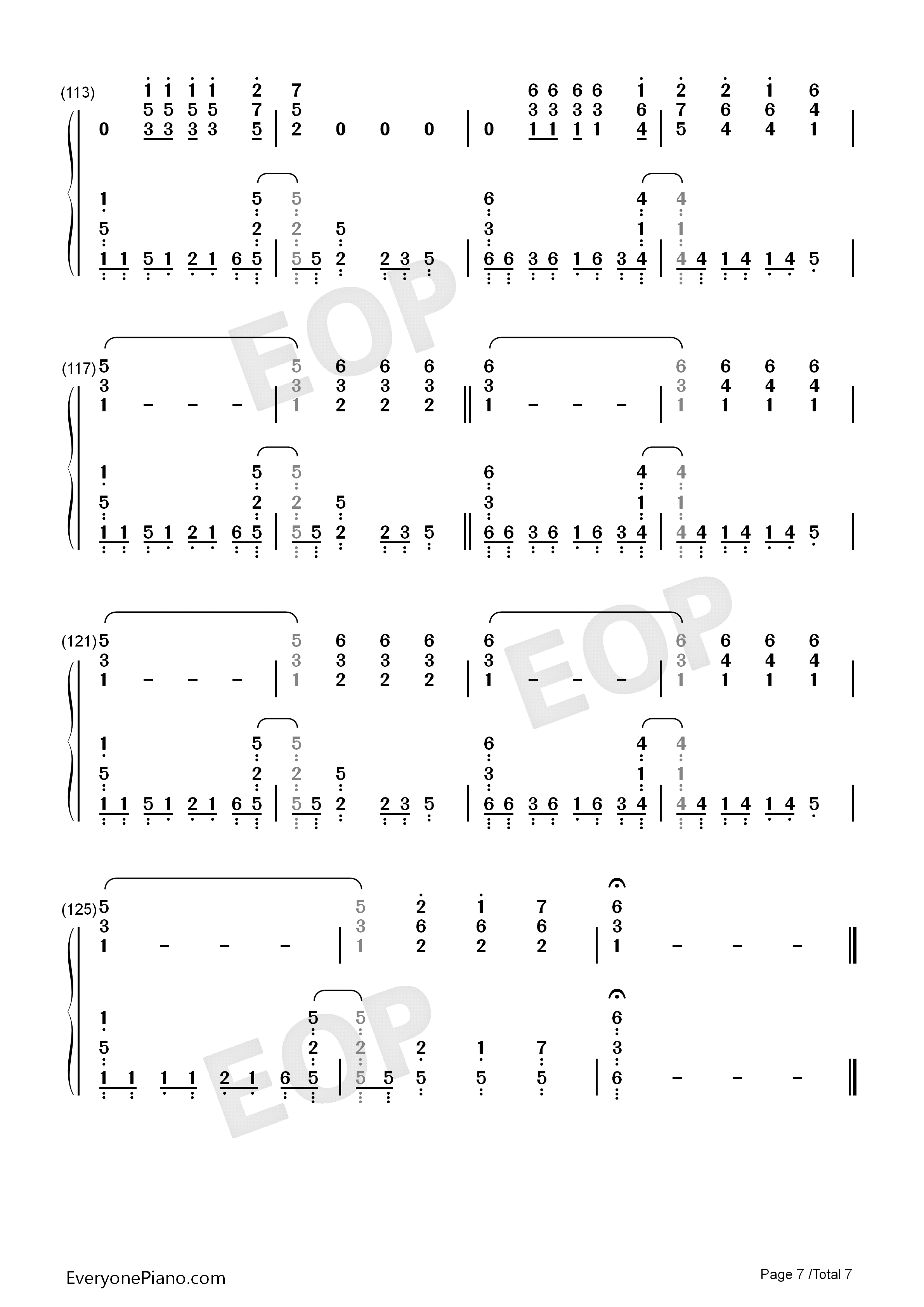 Square_Hammer钢琴简谱_Ghost演唱
