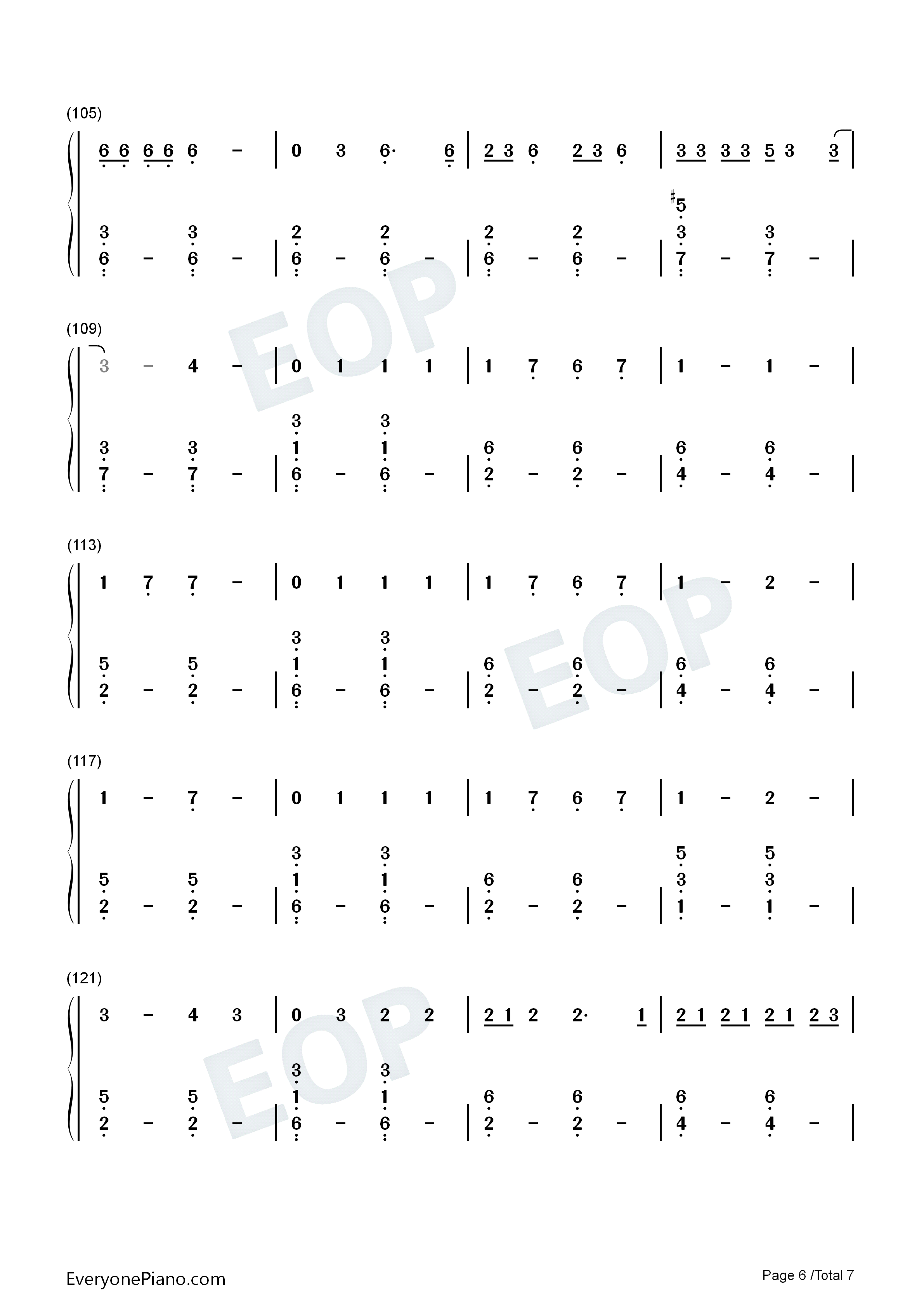 No_Body_No_Crime钢琴简谱_Taylor_Swift演唱