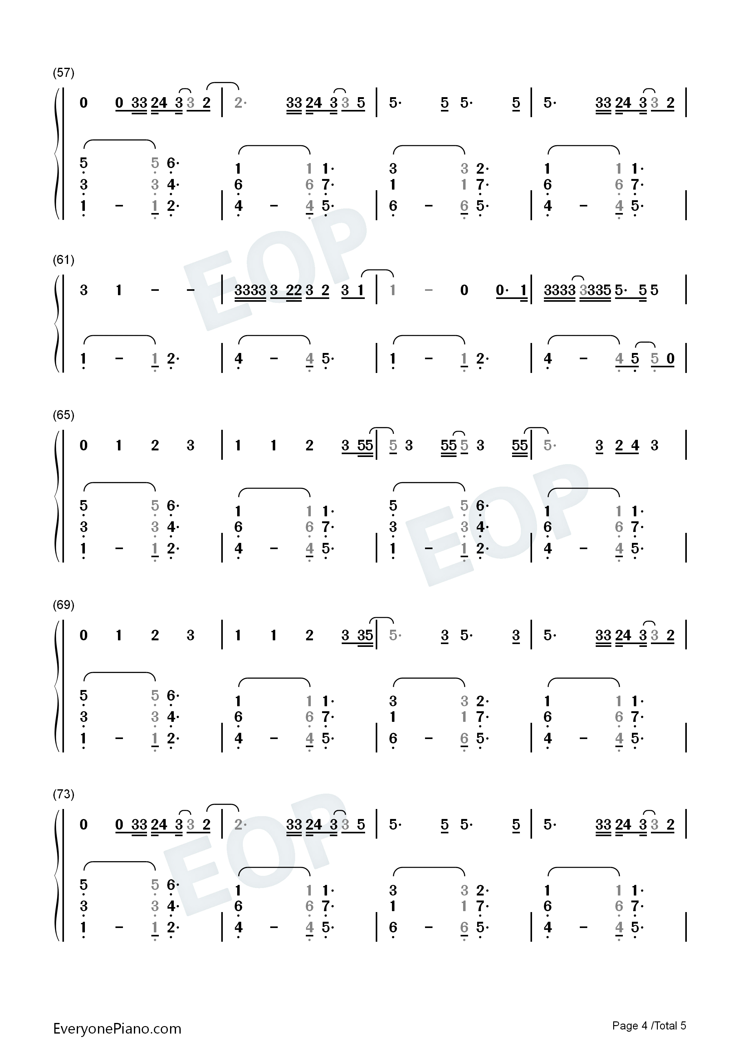 Cannonball钢琴简谱_Lea_Michele演唱