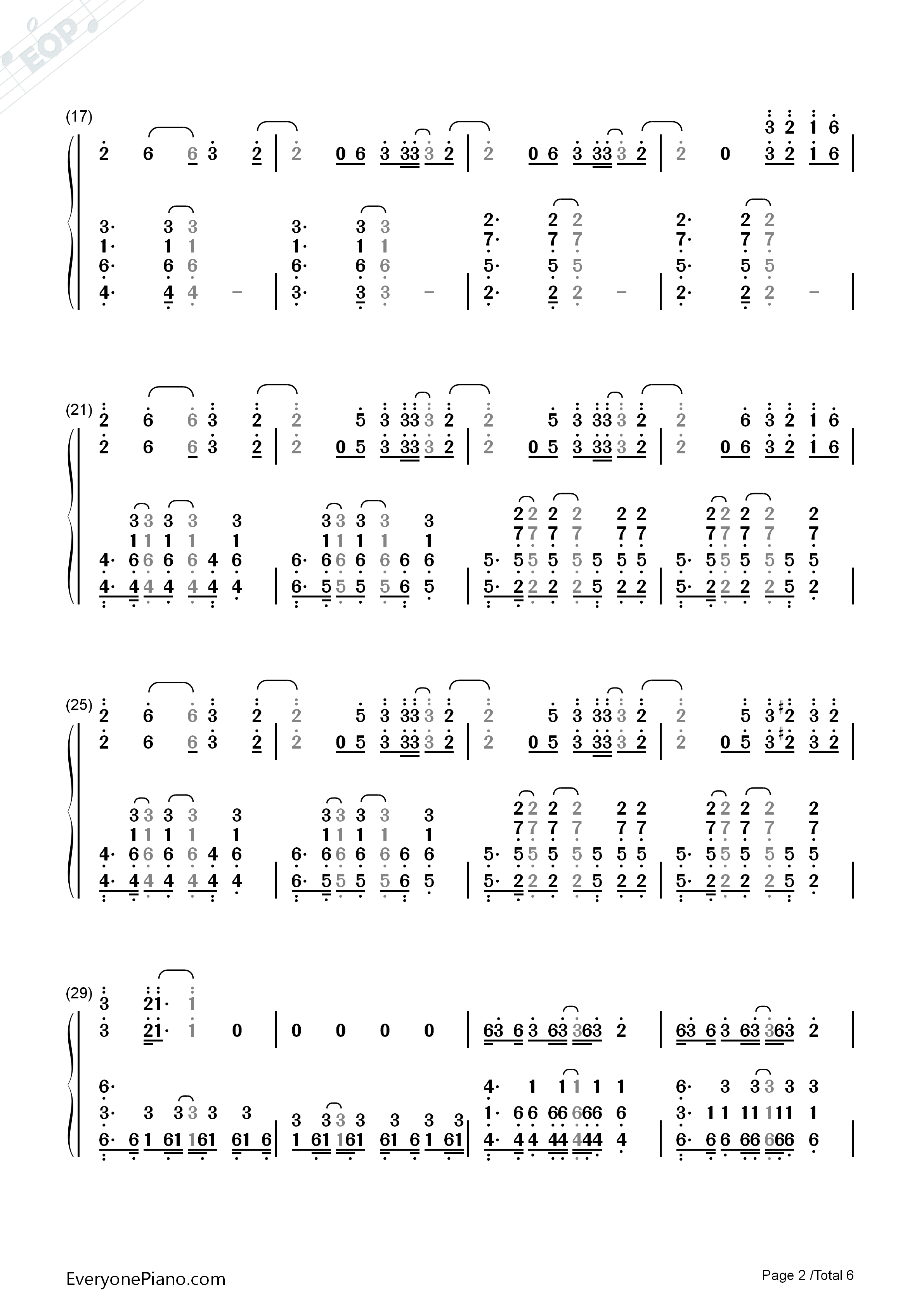 Blame钢琴简谱_Calvin_Harris_ft._John_Newman演唱