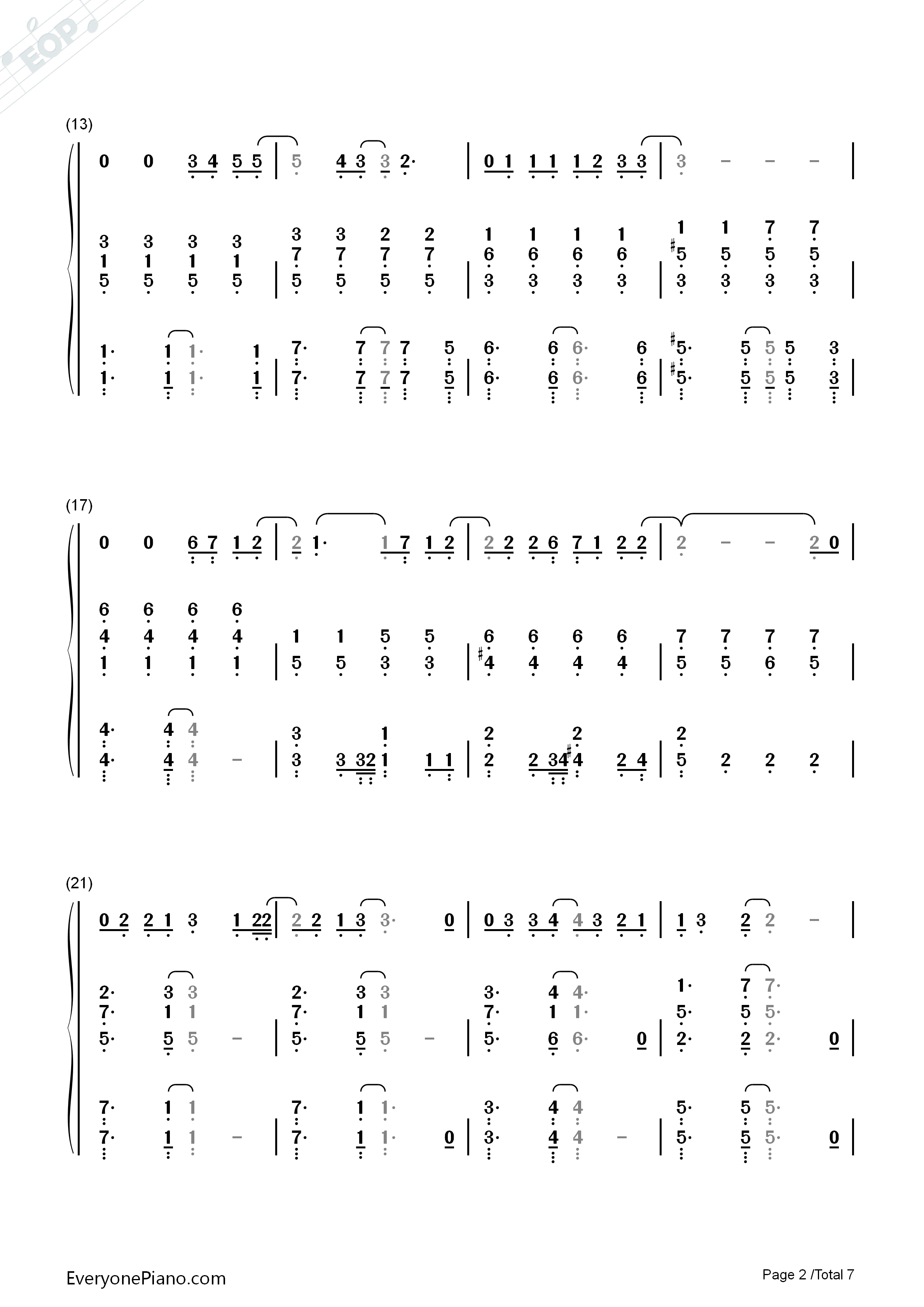 25_Minutes钢琴简谱_Michael_Learns_To_Rock演唱