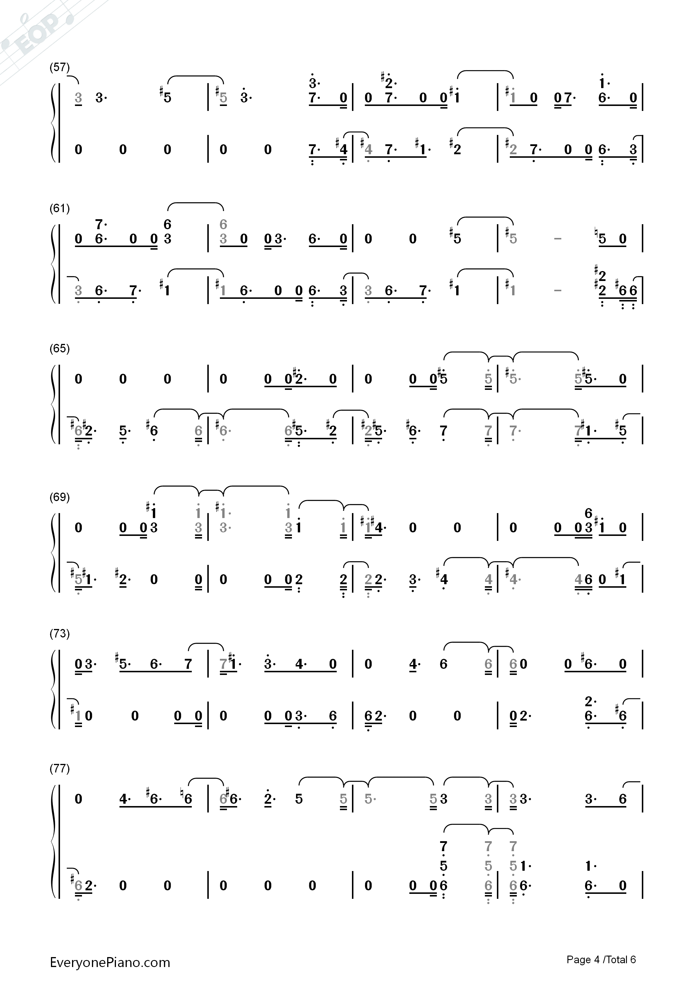 The_Spark钢琴简谱_John_Williams演唱