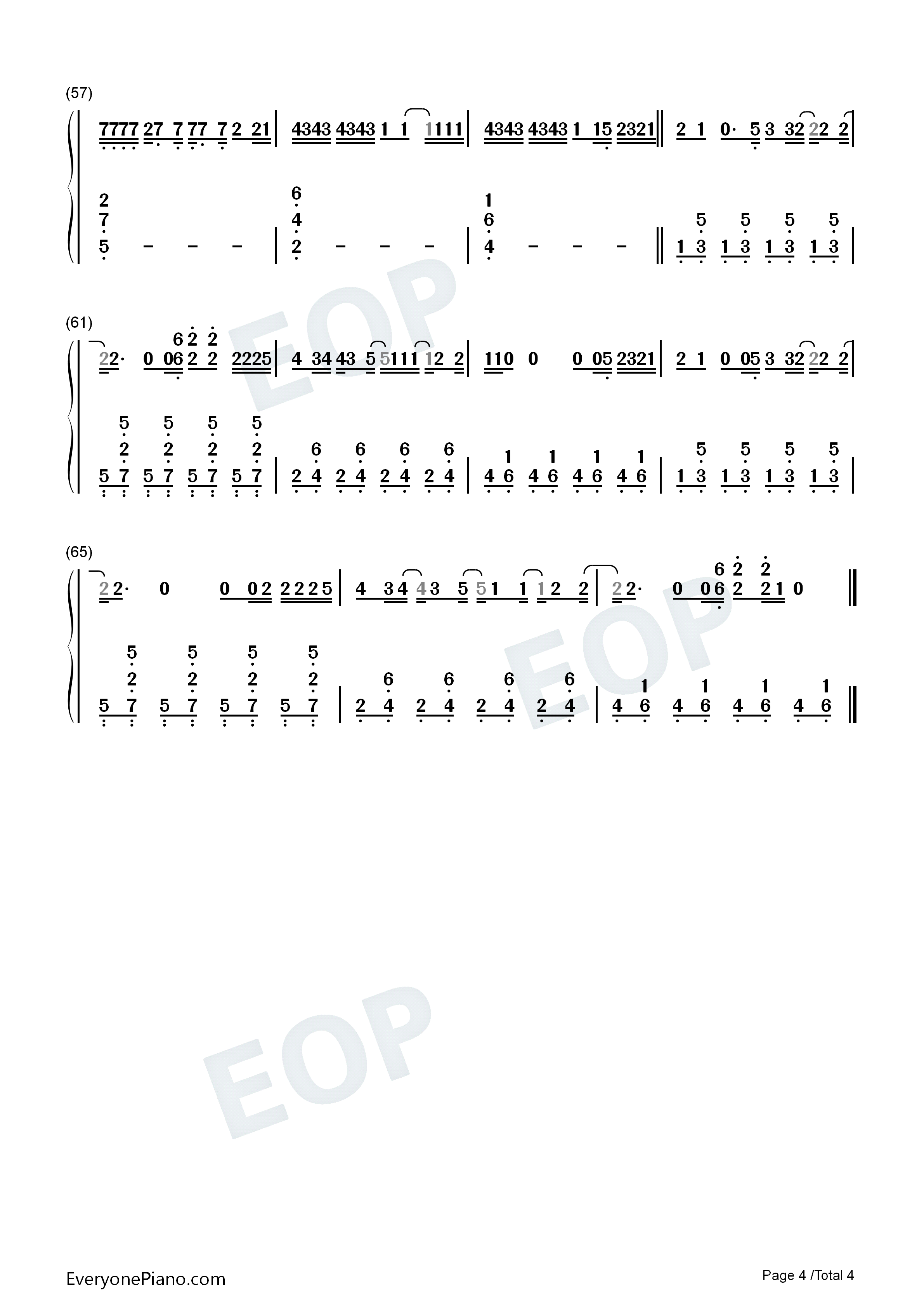 La_Toxica钢琴简谱_Farruko演唱