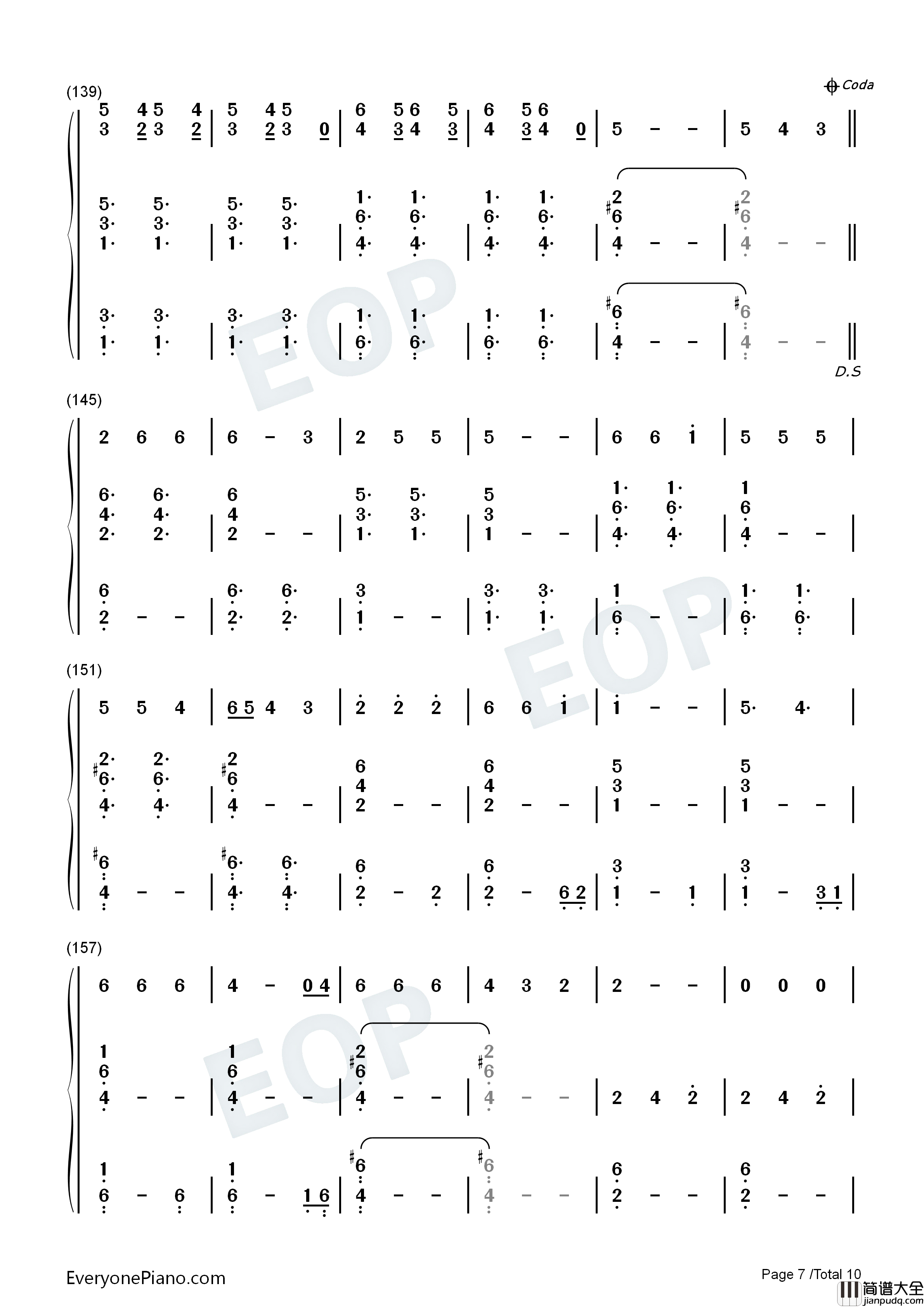 Lover_of_Mine钢琴简谱_5_Seconds_of_Summer演唱