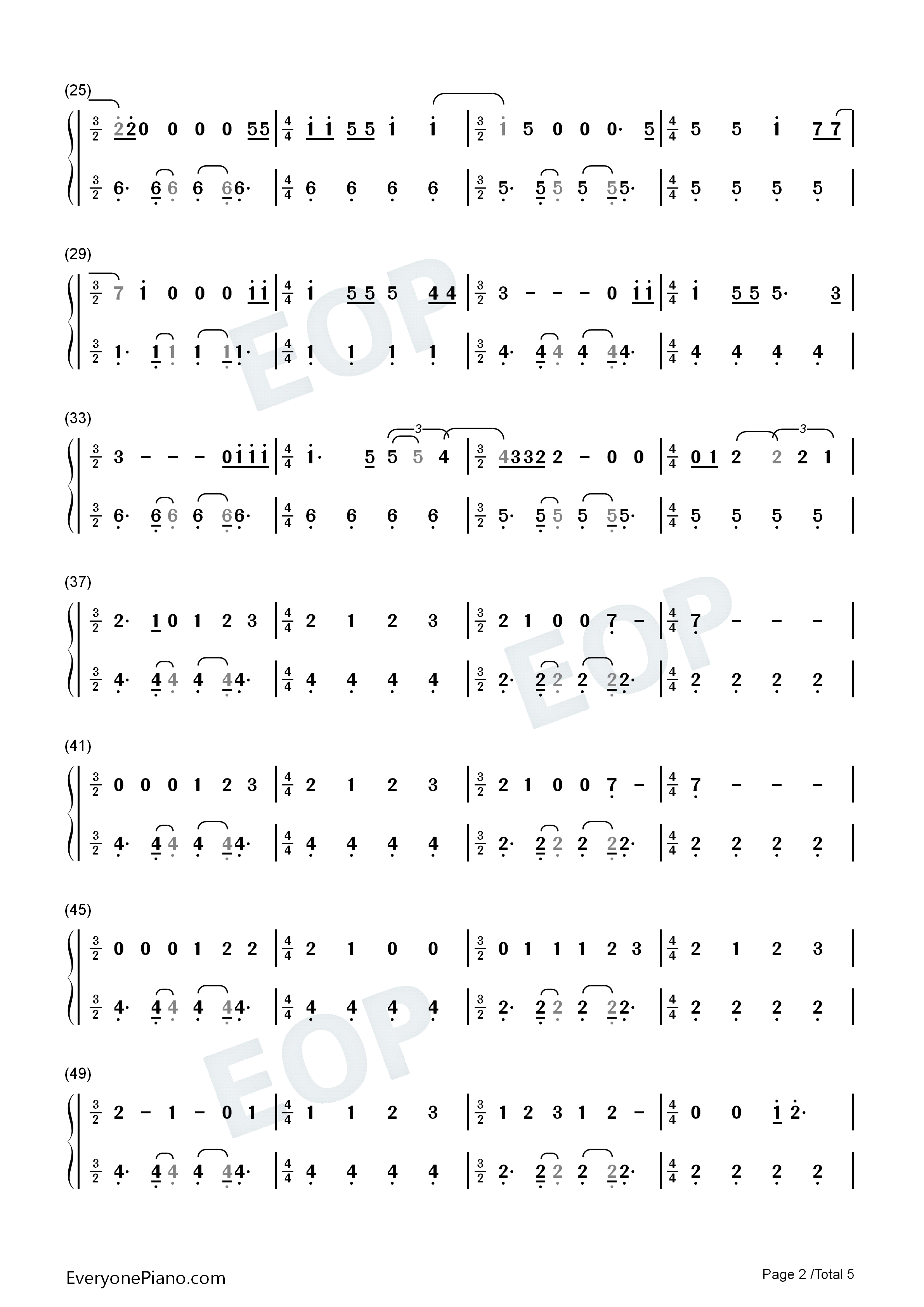Tolerate_It钢琴简谱_Taylor_Swift演唱